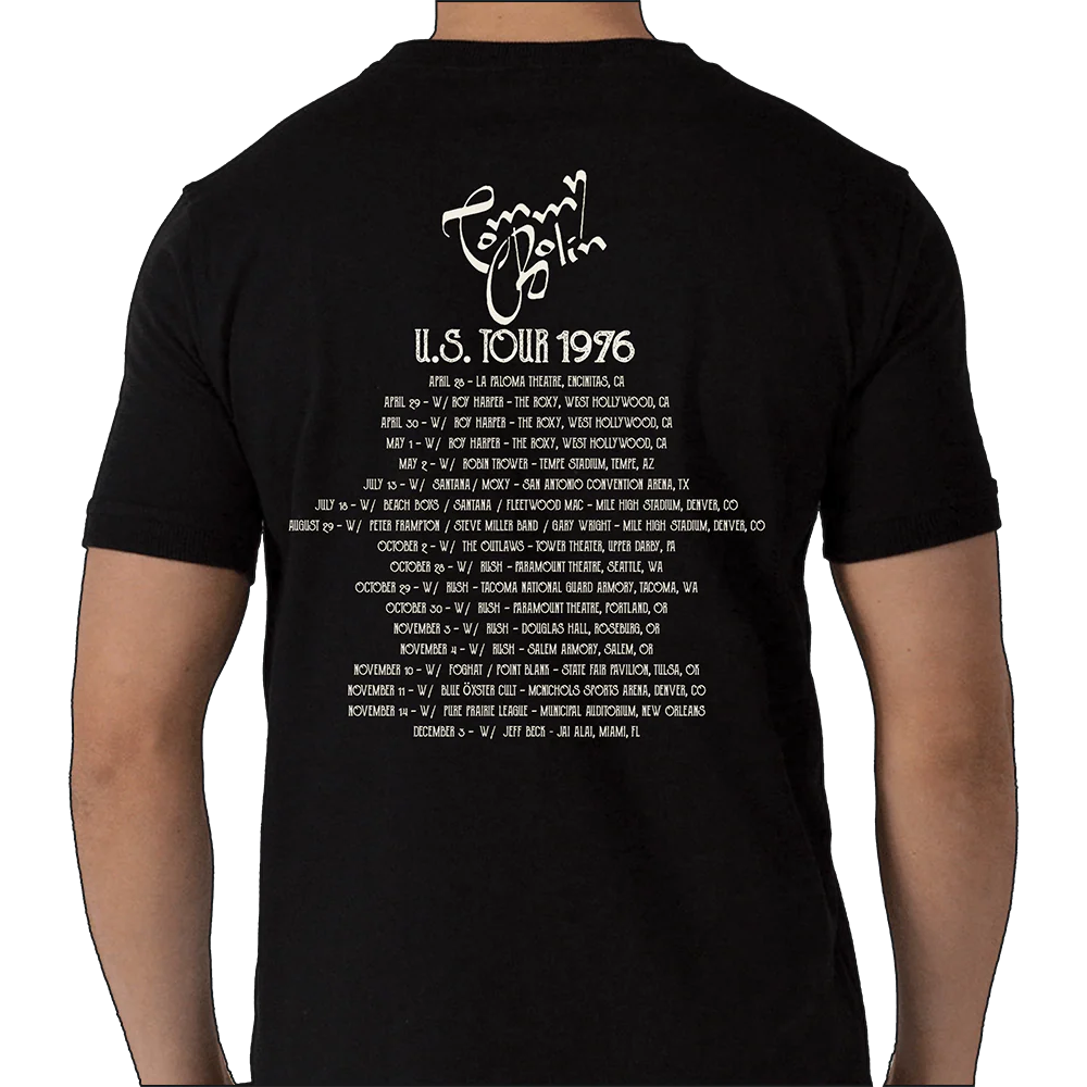 Tommy Bolin - U.S. Tour '76 (Short Sleeve Shirt) - Image 2