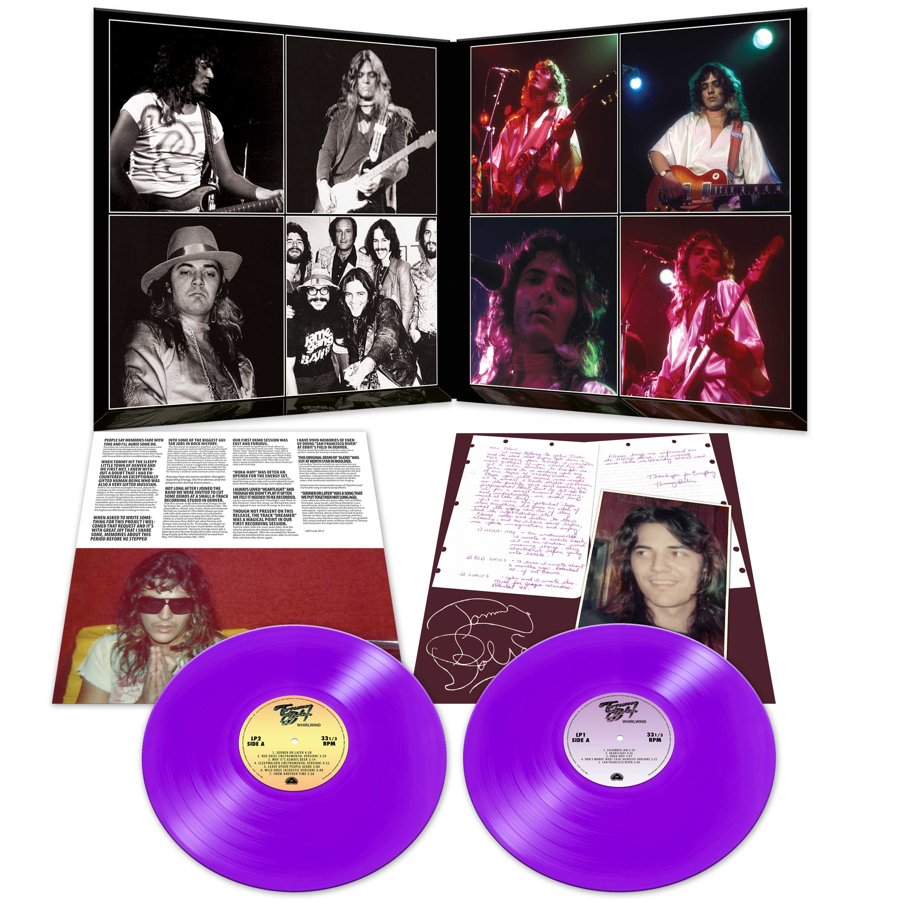 Tommy Bolin - Whirlwind - (Purple Double Vinyl) - Image 3