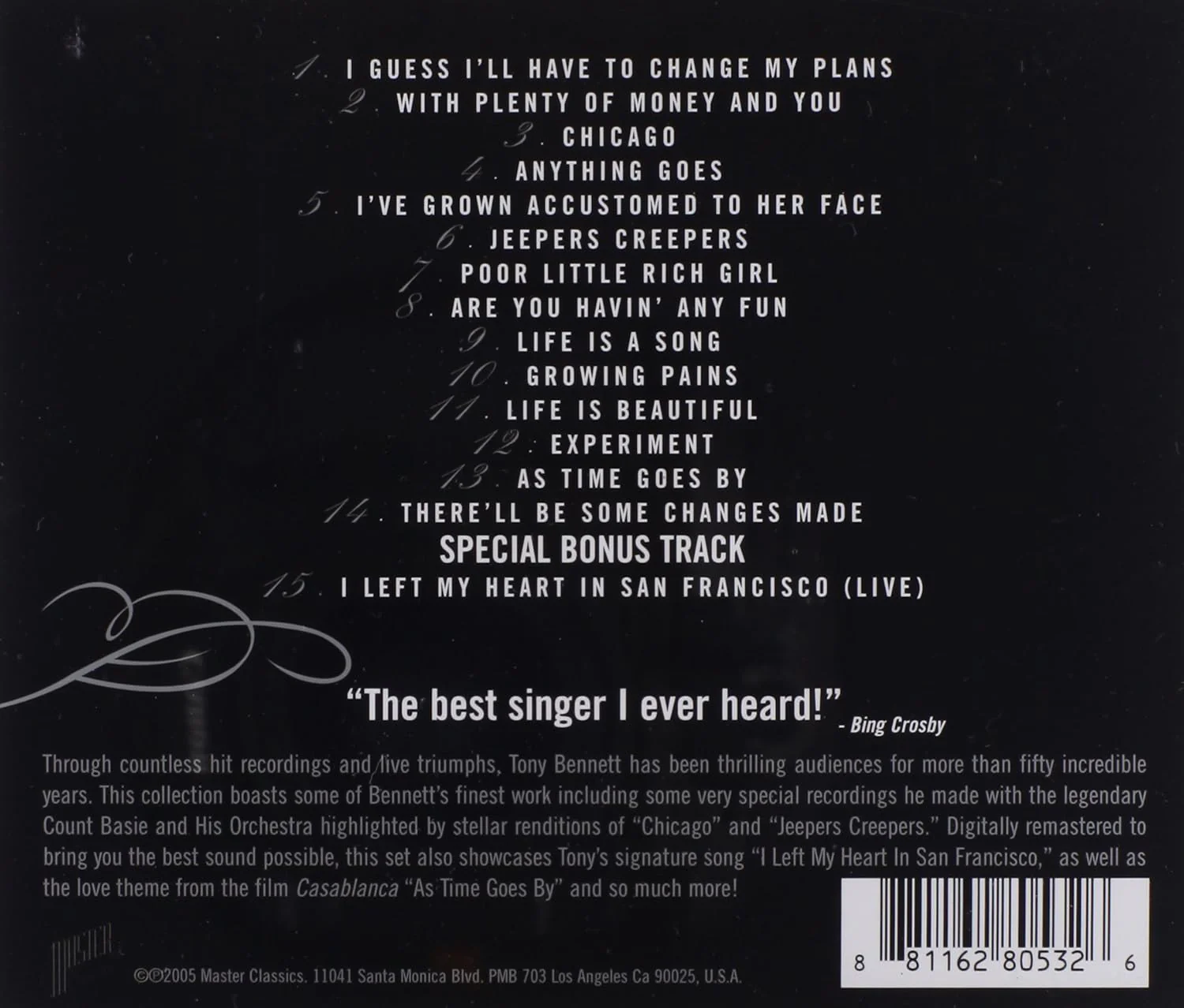 Tony Bennet - The Platinum Anthology (CD) - Image 2
