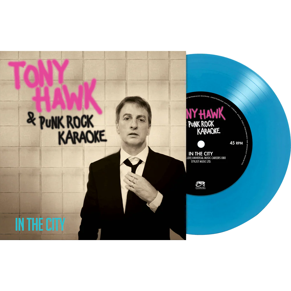 Tony Hawk & Punk Rock Karaoke - In The City (Colored 7" Vinyl) - Image 4