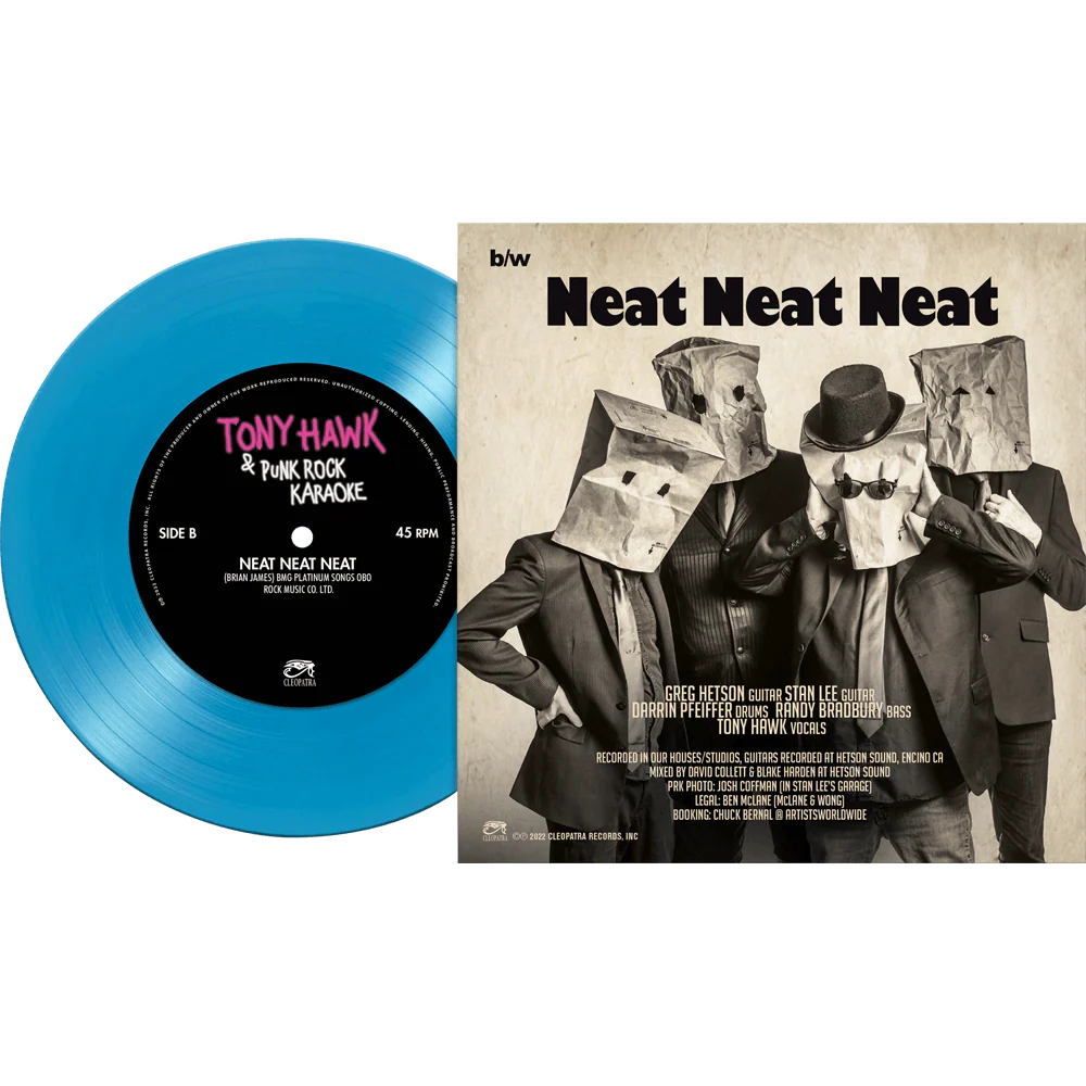 Tony Hawk & Punk Rock Karaoke - In The City (Colored 7" Vinyl) - Image 5