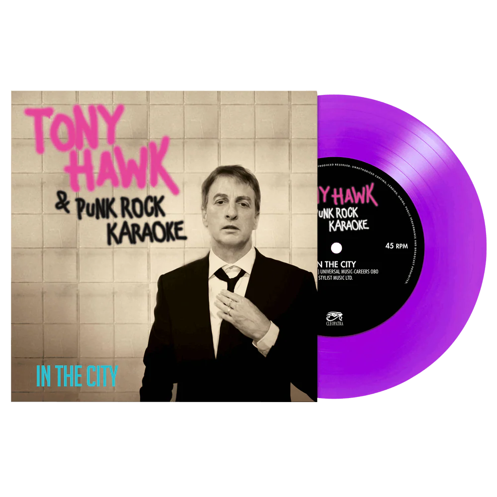 Tony Hawk & Punk Rock Karaoke - In The City (Colored 7" Vinyl) - Image 6