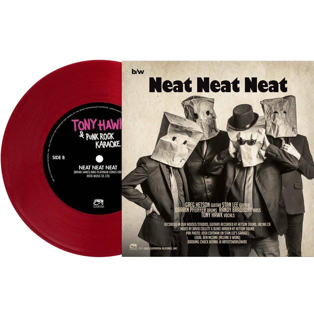 Tony Hawk & Punk Rock Karaoke - In The City (Colored 7" Vinyl) - Image 9