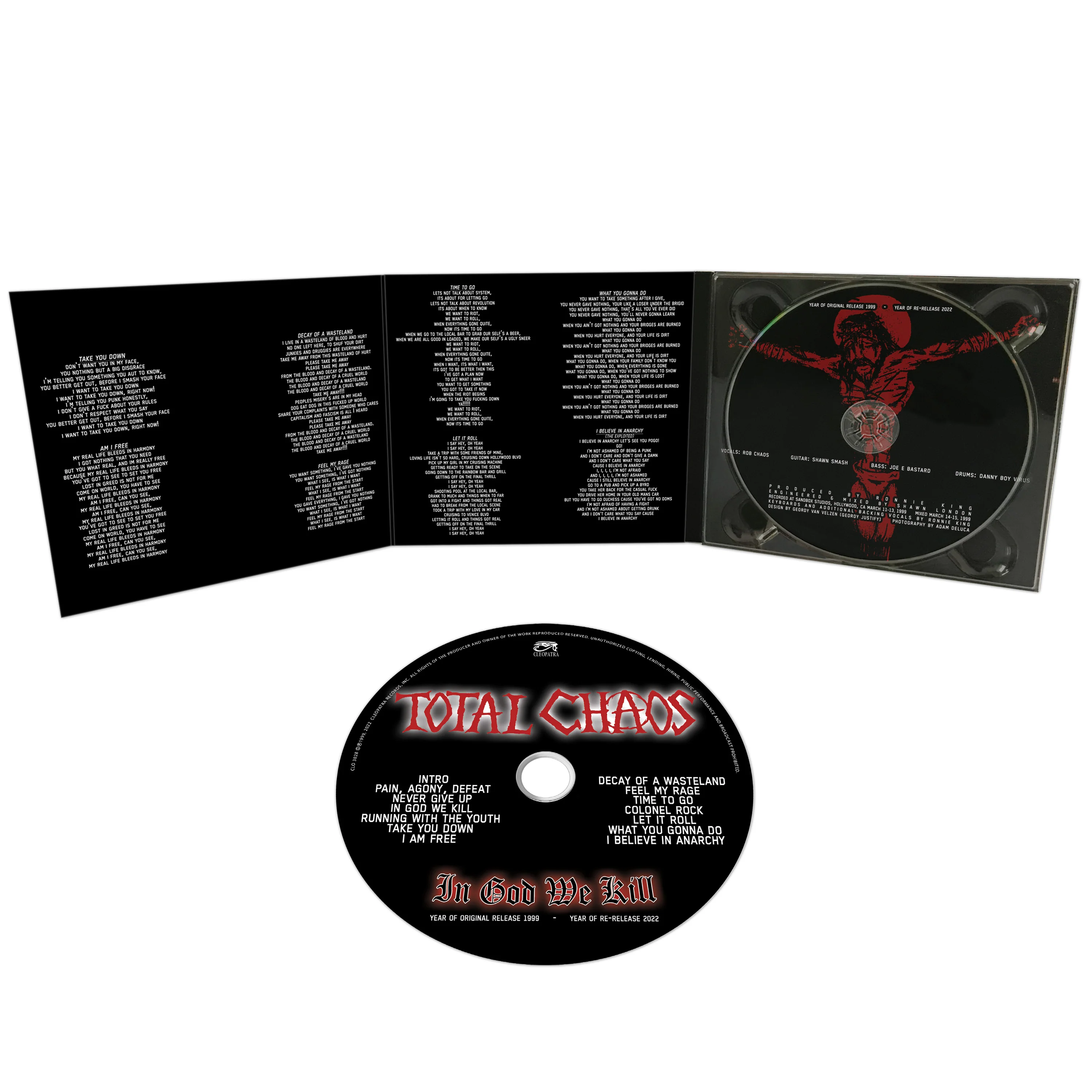 Total Chaos - In God We Kill (CD Digipak) - Image 3