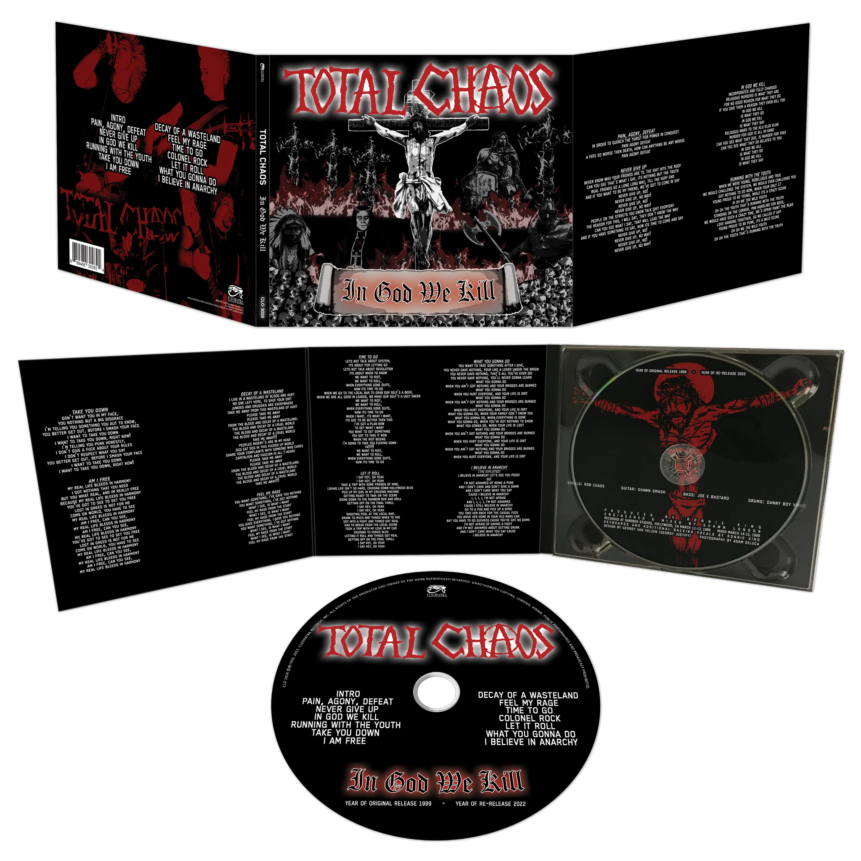 Total Chaos - In God We Kill (CD Digipak) - Image 4