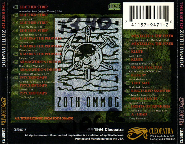 Totentanz - The Best Of Zoth Ommog (2 CD) - Image 2