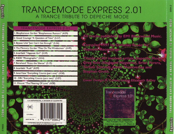 Trancemode Express 2.01 - A Trance Tribute To Depeche Mode (CD) - Image 2
