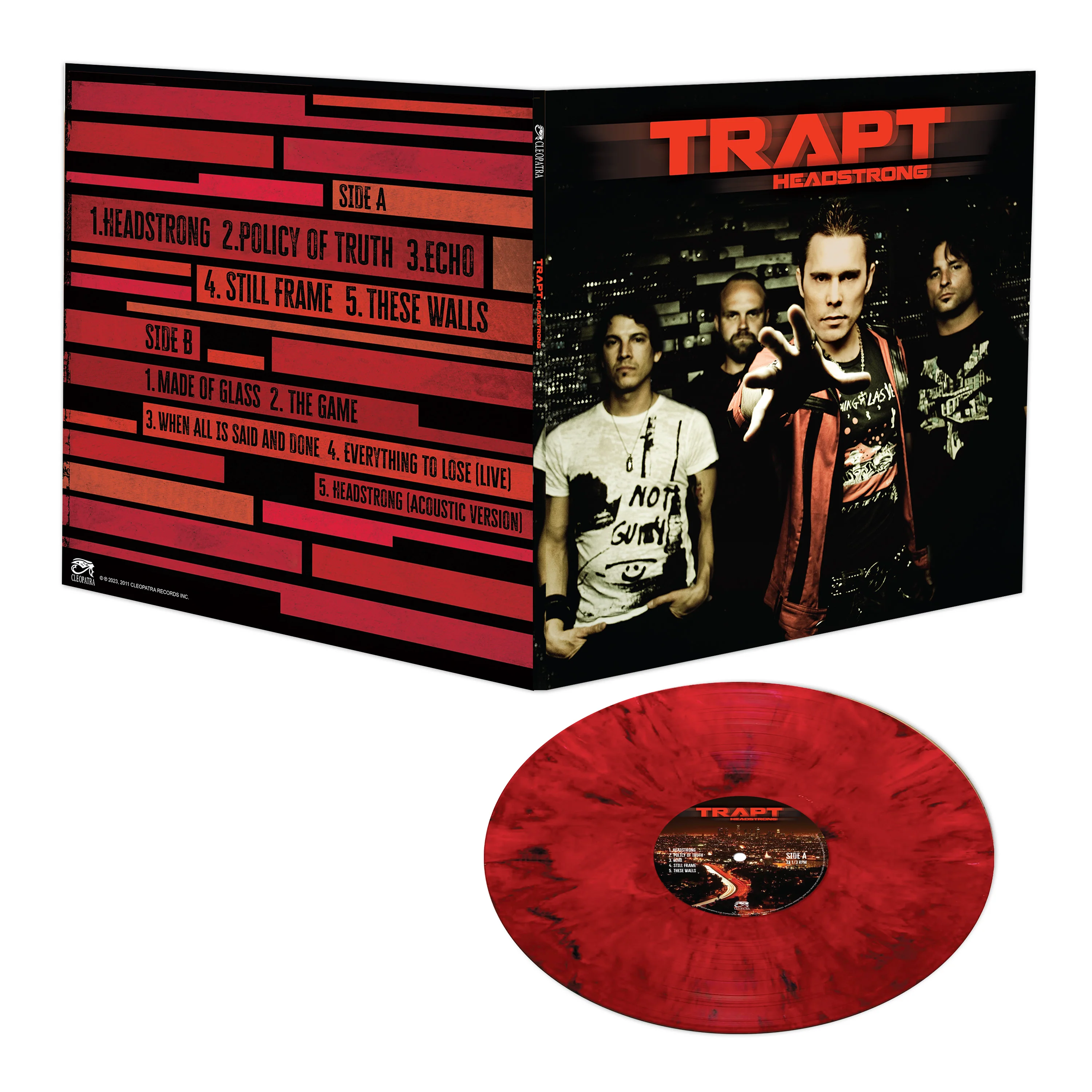 Trapt - Headstrong (Red Marble Vinyl) - Image 2