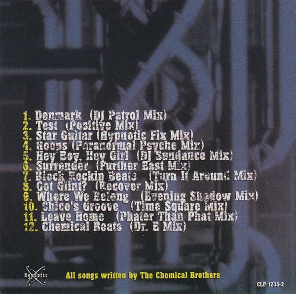 Tribute To The Chemical Brothers (CD) - Image 4