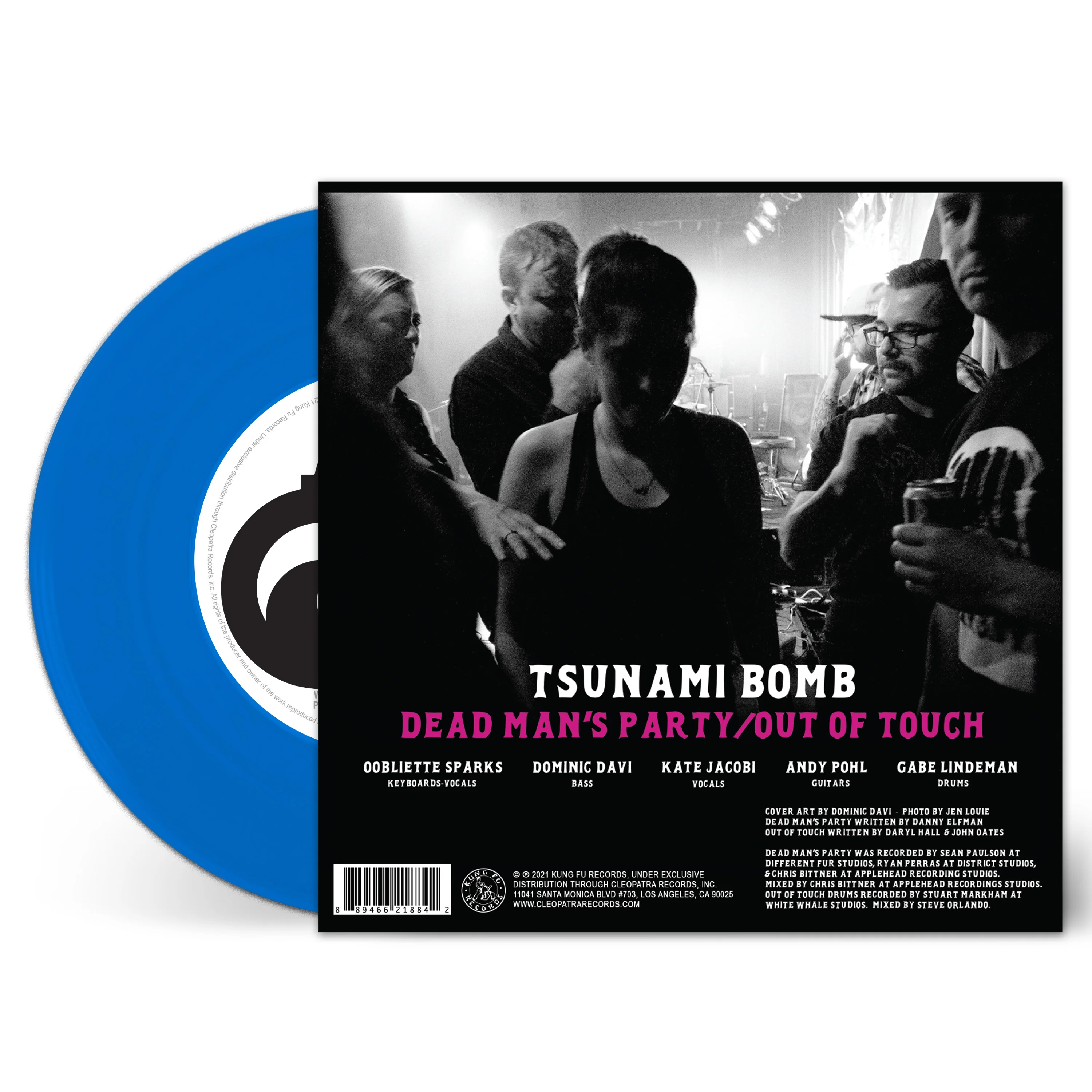 Tsunami Bomb - Dead Man's Party-Out of Touch (Limited Edition Colored 7" Vinyl) - Image 6