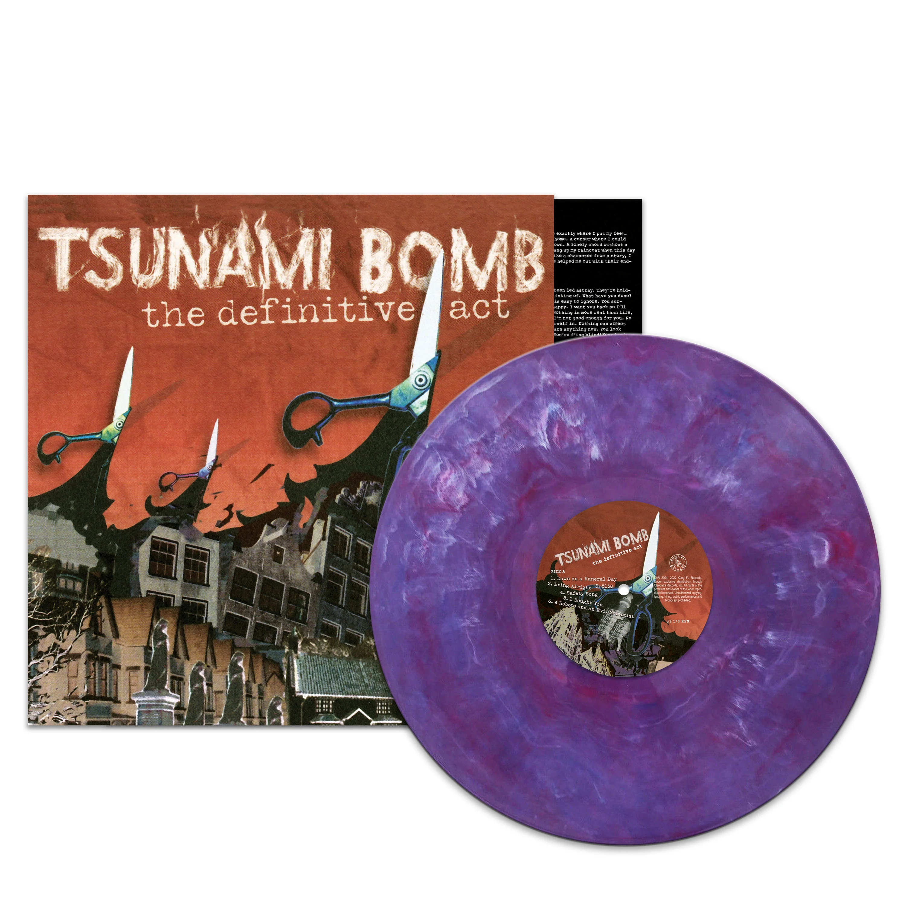 Tsunami Bomb - The Definitive Act (Purple Marble Vinyl) - Image 2
