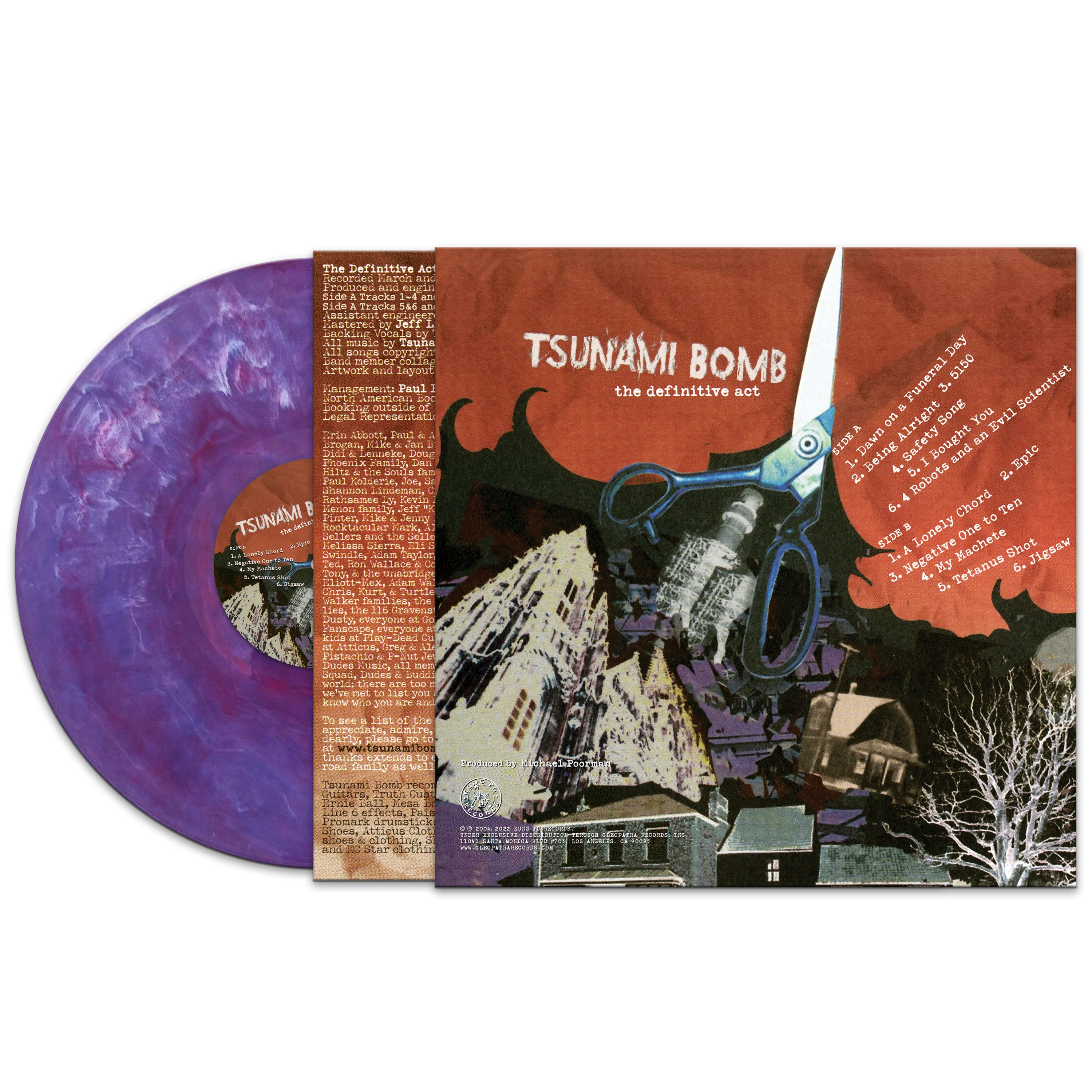 Tsunami Bomb - The Definitive Act (Purple Marble Vinyl) - Image 3