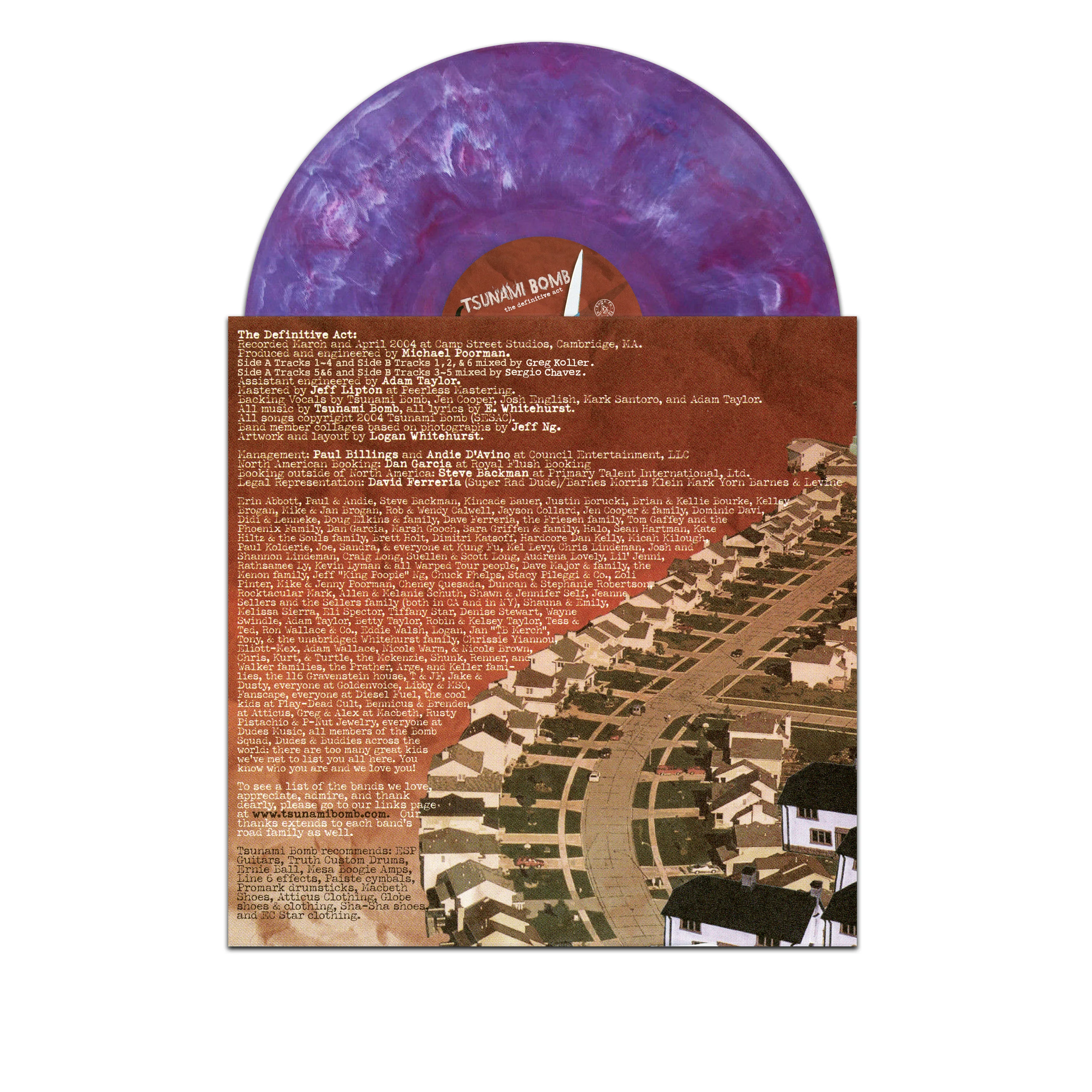 Tsunami Bomb - The Definitive Act (Purple Marble Vinyl) - Image 5