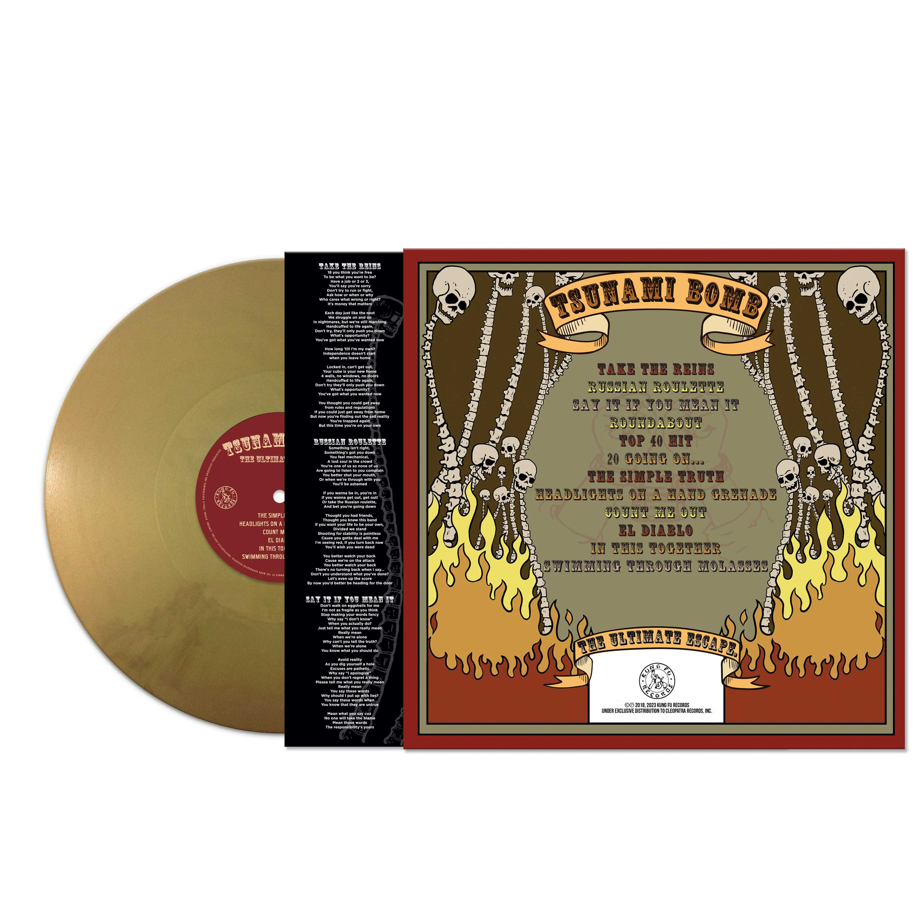 Tsunami Bomb - The Ultimate Escape (Gold Vinyl) - Image 2