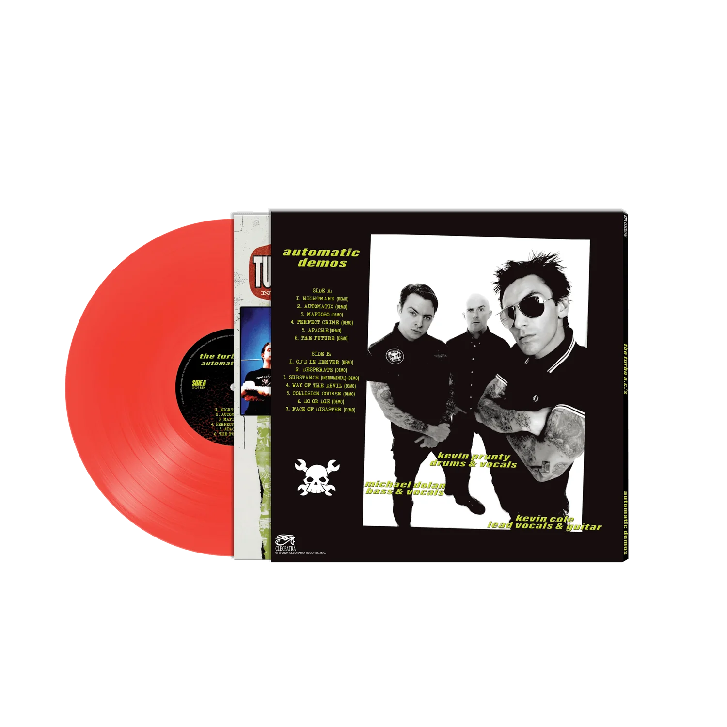 Turbo AC's - Automatic Demos (Red Vinyl) - Image 2