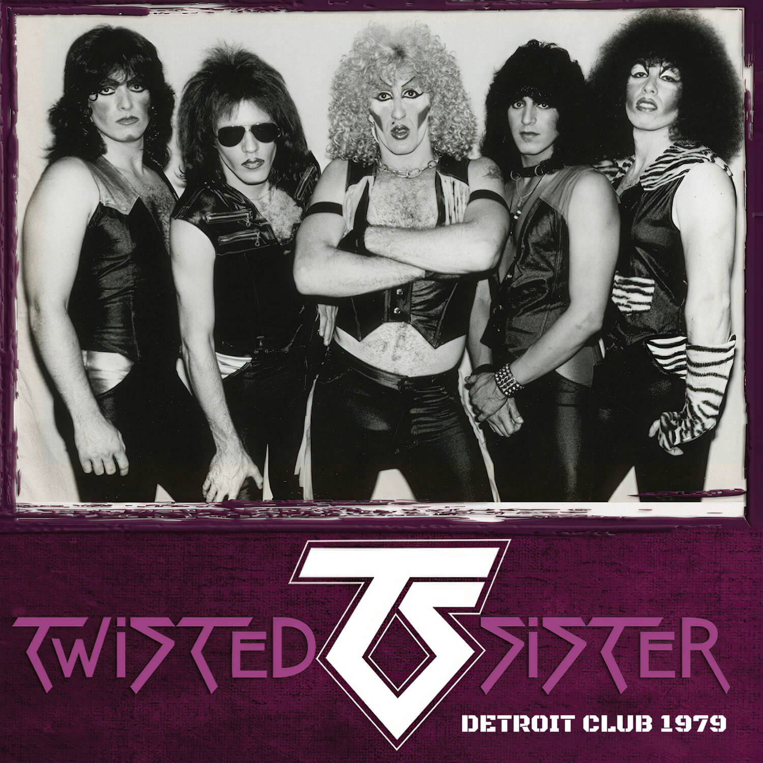 Twisted Sister - Detroit Club 1979 (Purple Marble Vinyl LP) - Image 3