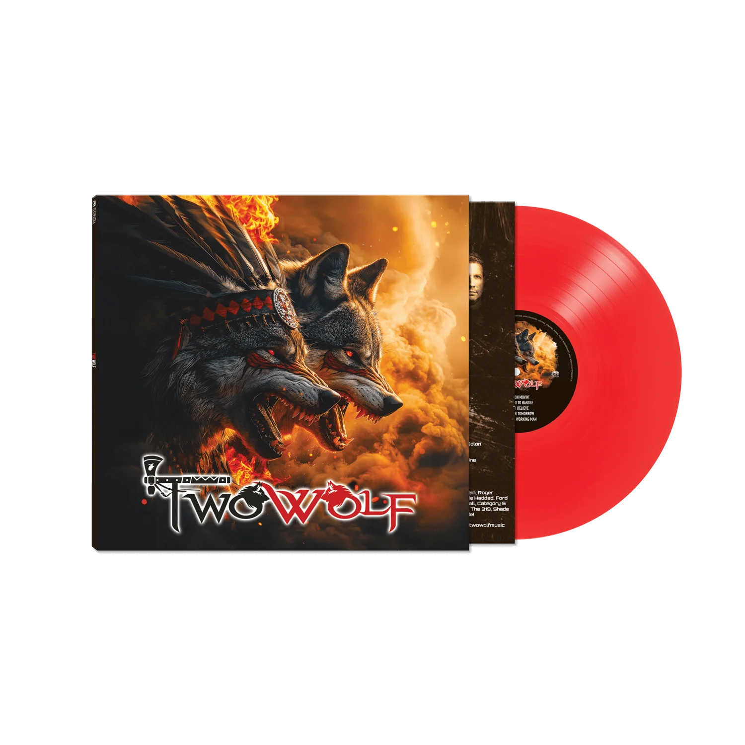 Two Wolf - Two Wolf (Red LP Vinyl)