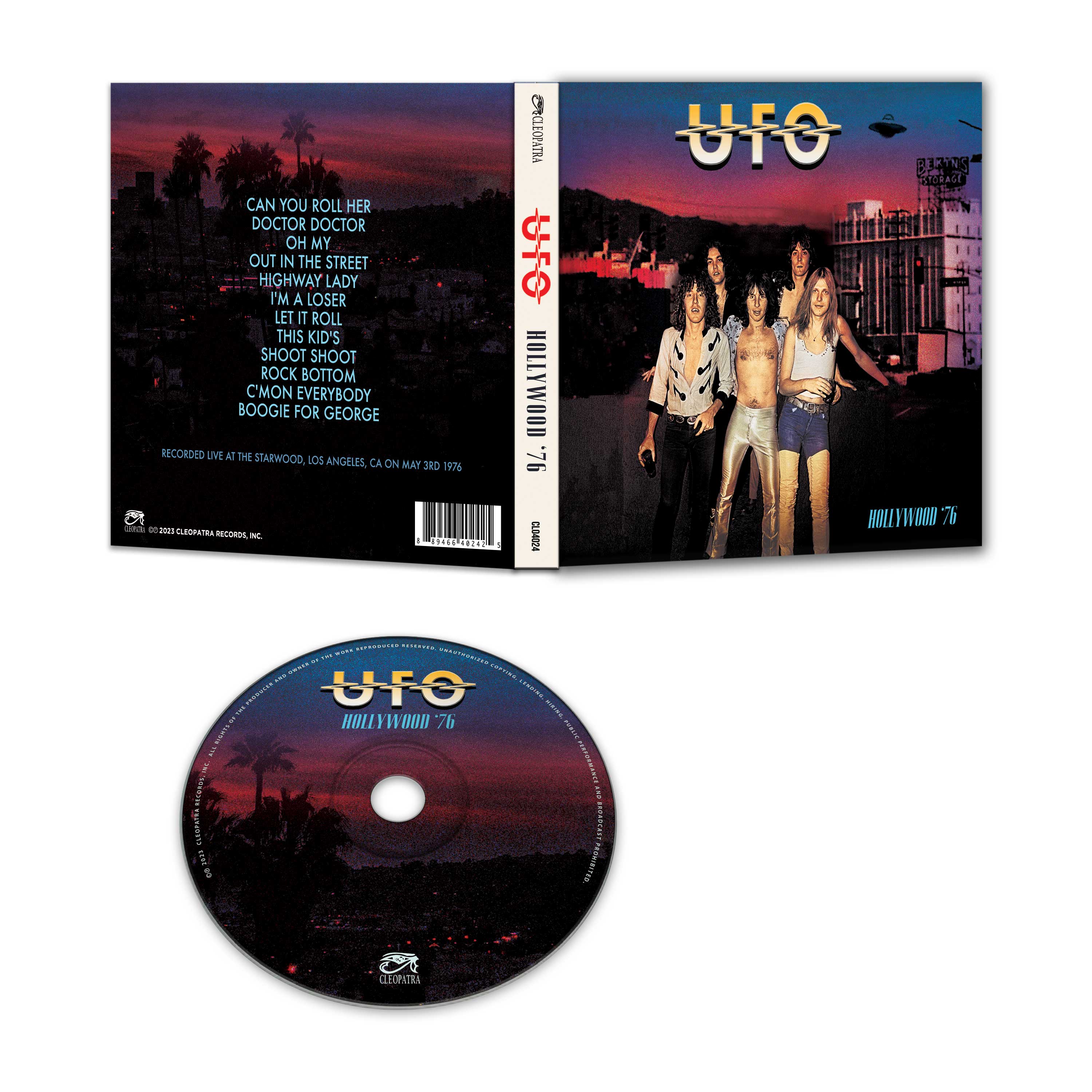 UFO - Hollywood '76 (CD) - Image 2