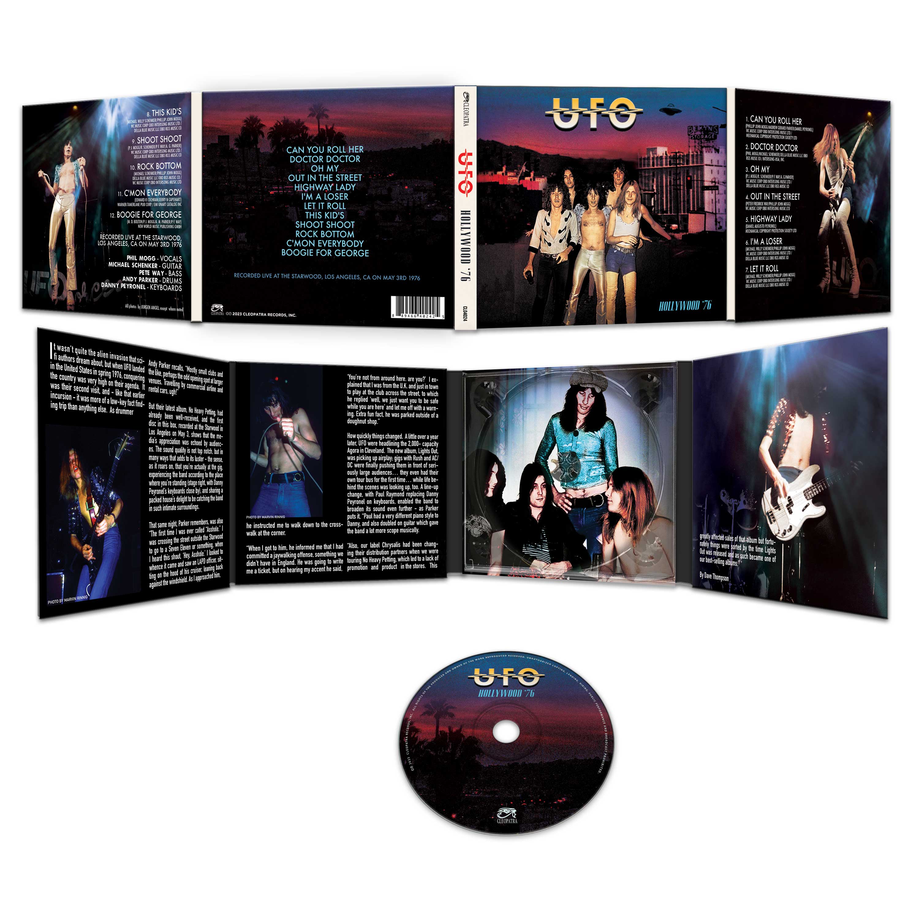 UFO - Hollywood '76 (CD) - Image 3