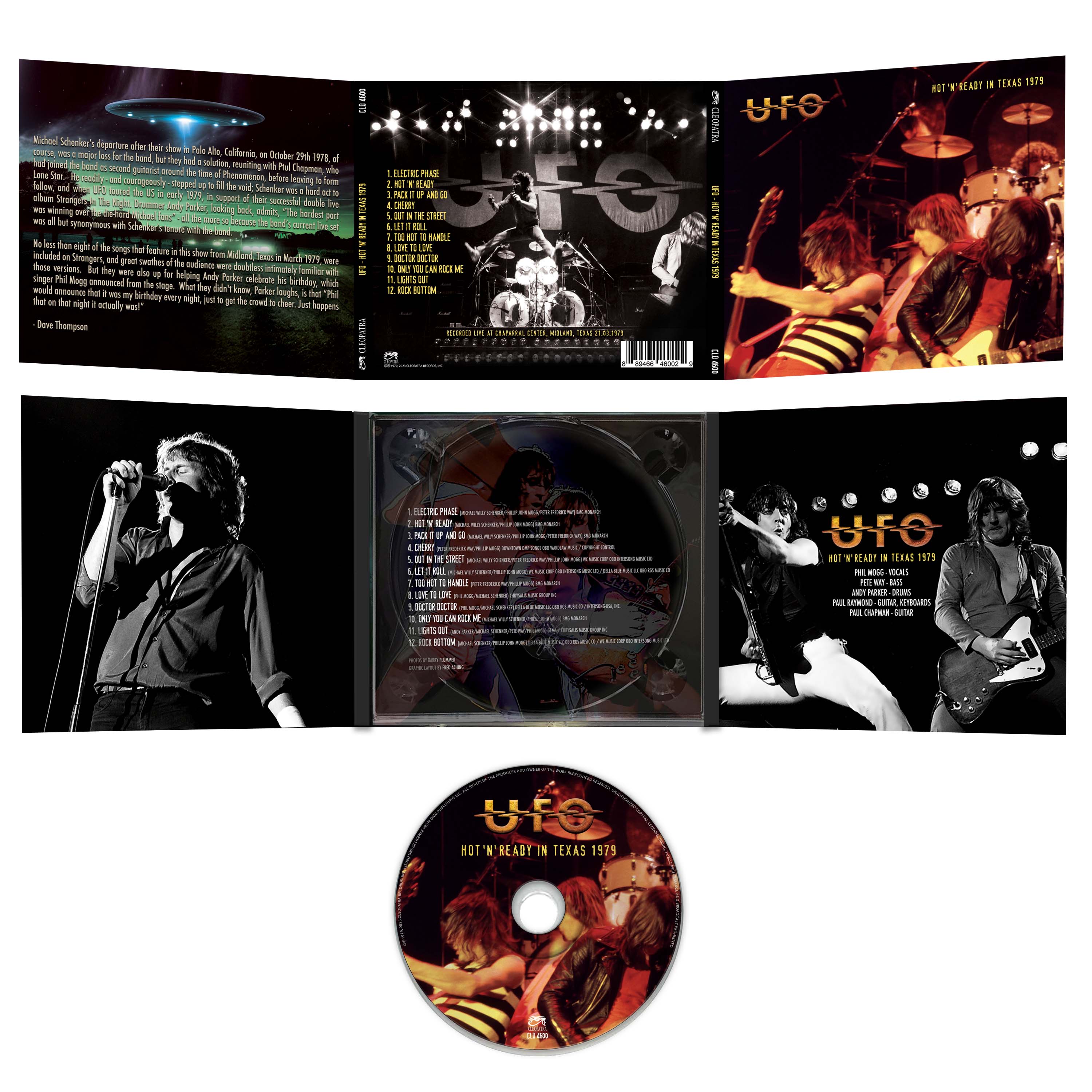 UFO - Hot N' Ready In Texas 1979 (CD) - Image 2
