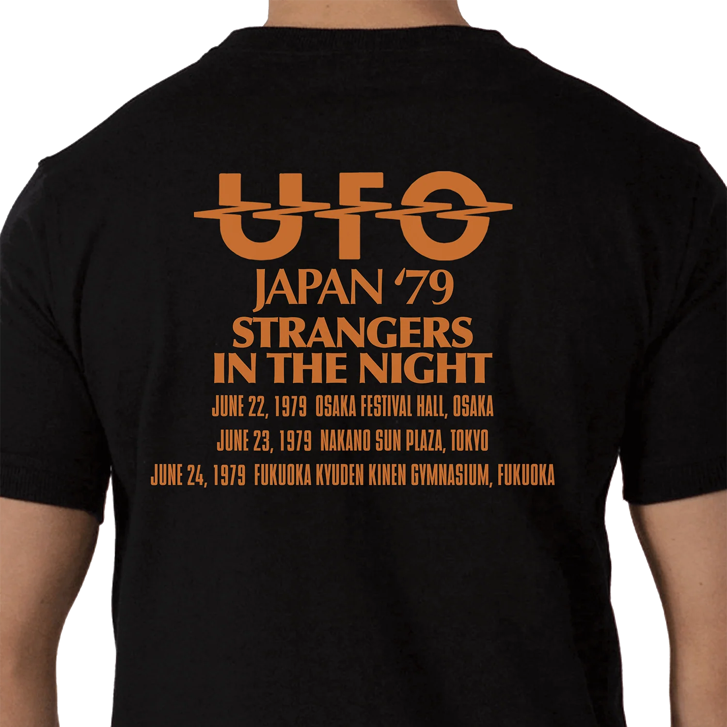 UFO - Japan '79 - Strangers in the Night (T-Shirt) - Image 2