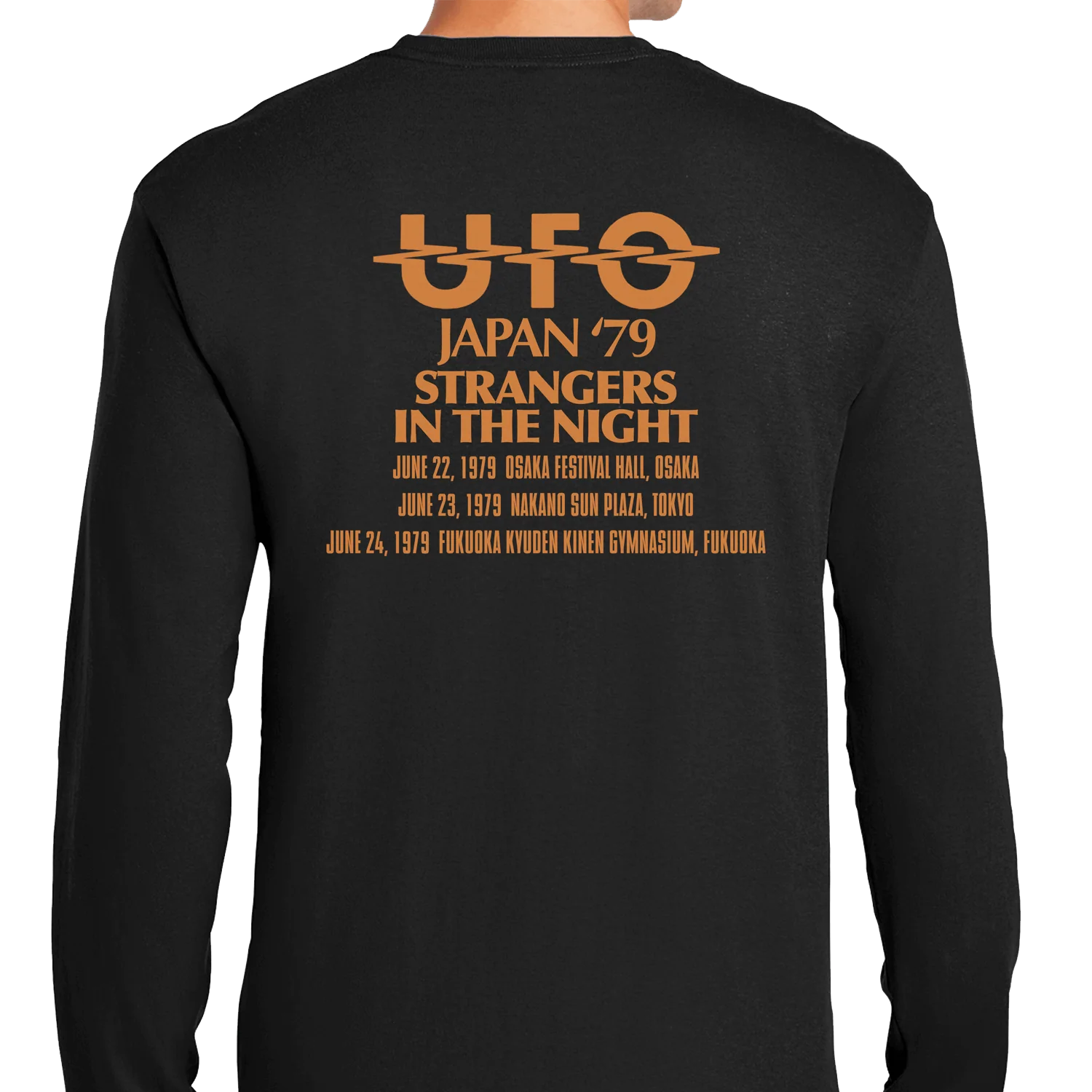 UFO - Japan '79 - Strangers in the Night (T-Shirt) - Image 4