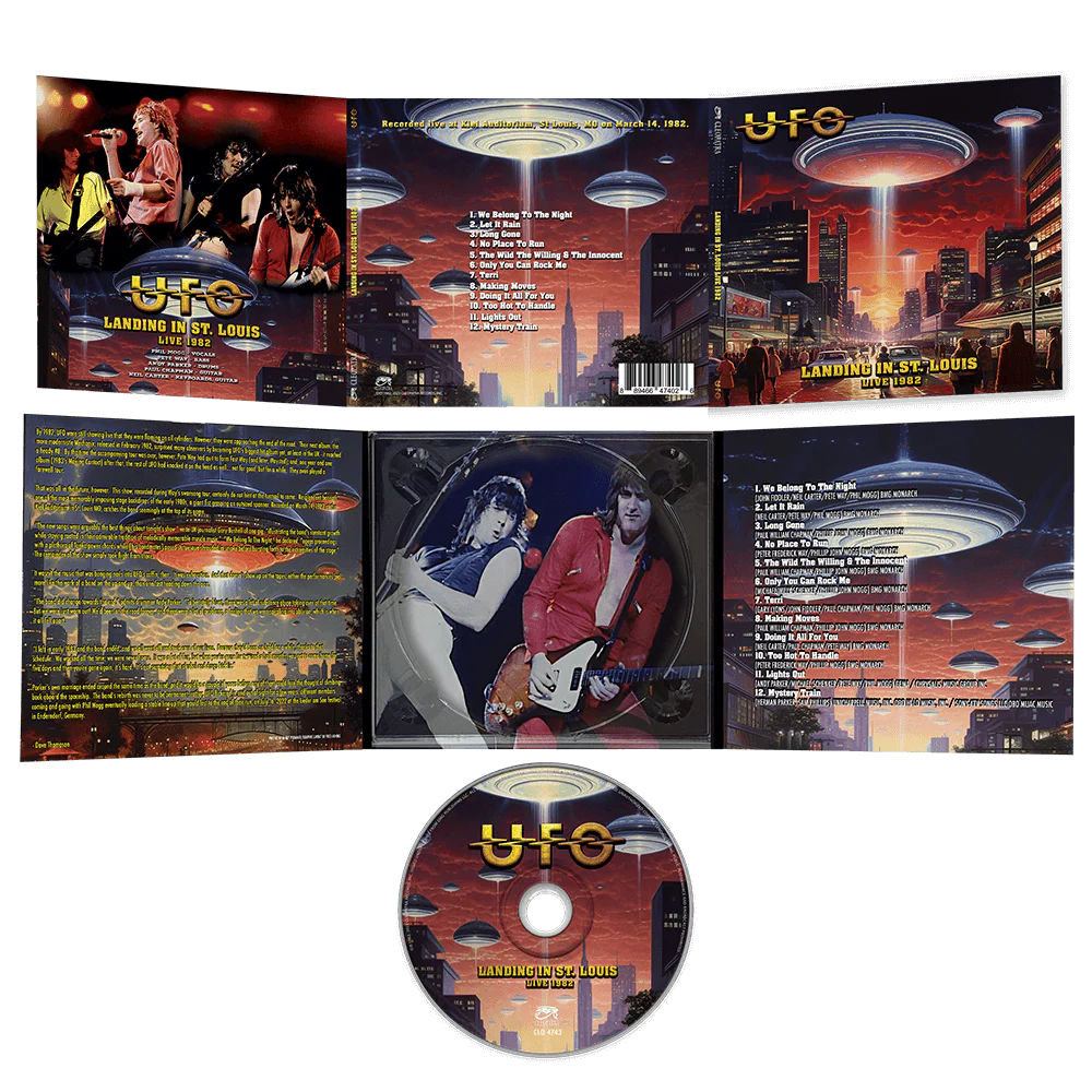 UFO - Landing In St. Louis - Live 1982 (CD Digipak) - Image 2