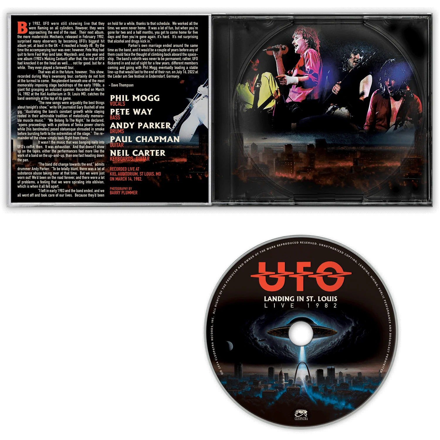 UFO - Landing In St. Louis - Live 1982 (CD Jewel Case) - Image 2