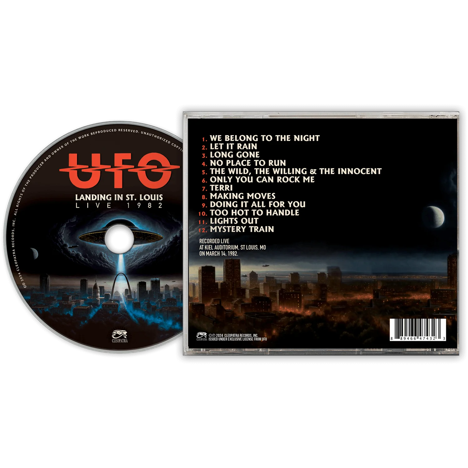 UFO - Landing In St. Louis - Live 1982 (CD Jewel Case) - Image 3