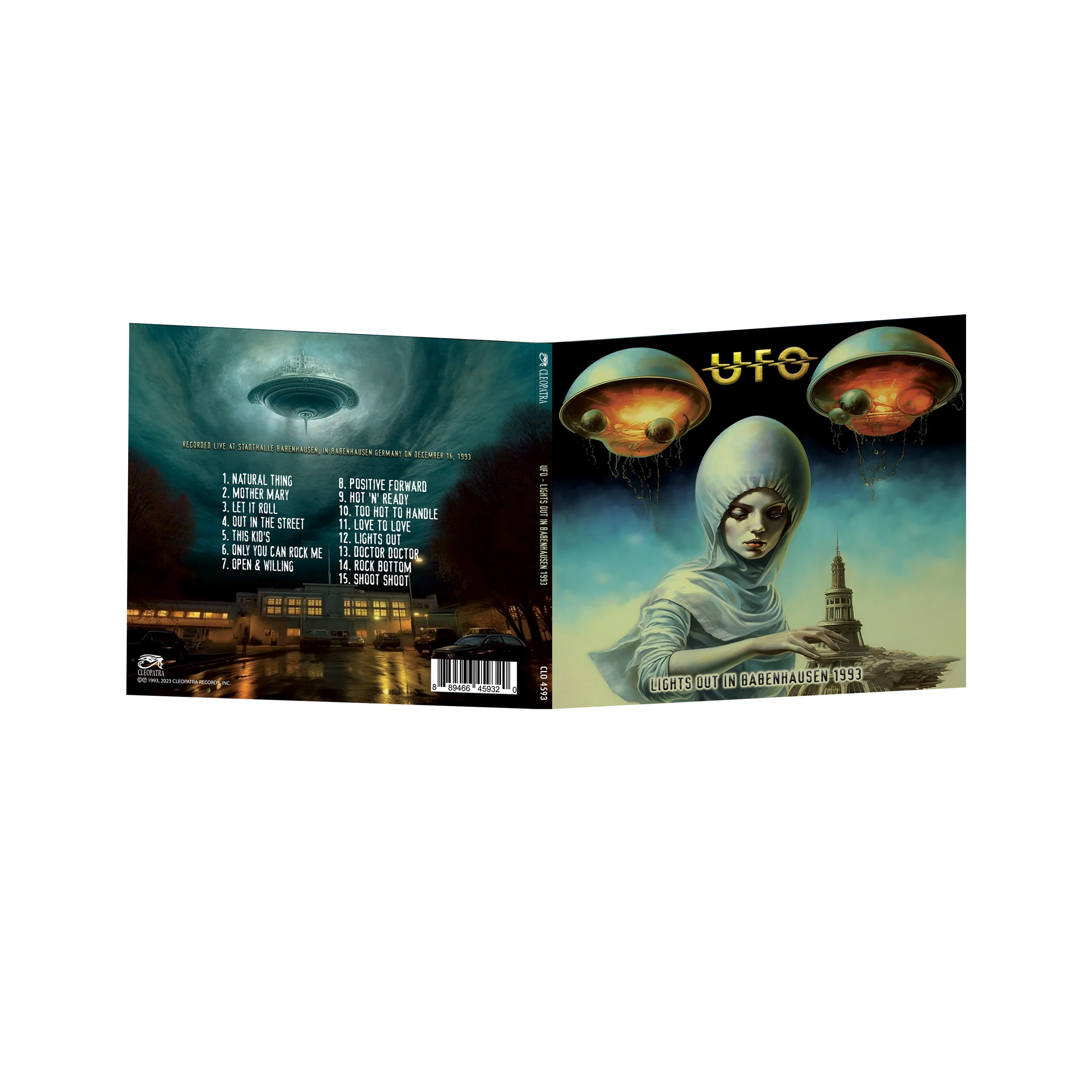 UFO - Lights Out In Babenhausen 1993 (CD) - Image 2