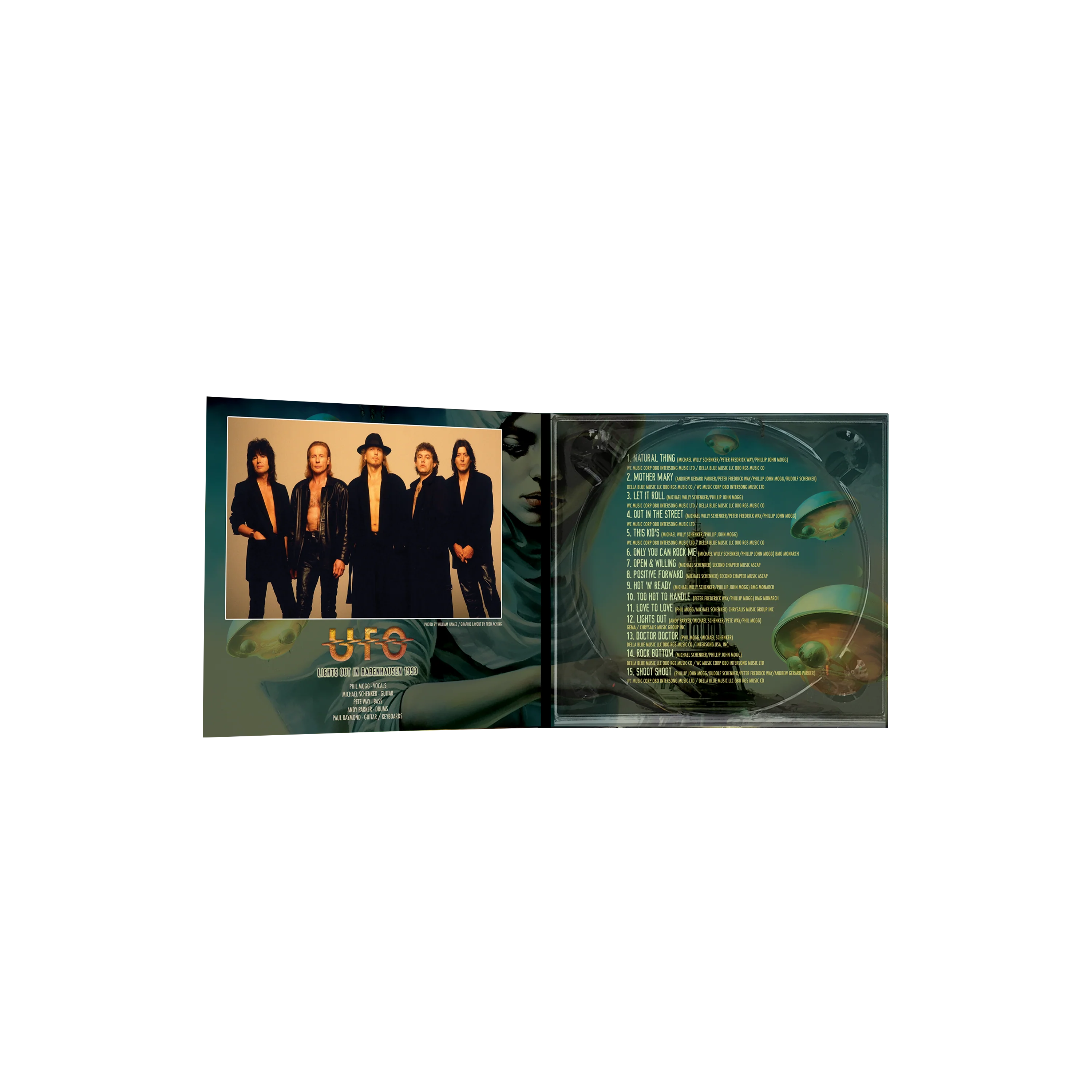 UFO - Lights Out In Babenhausen 1993 (CD) - Image 3