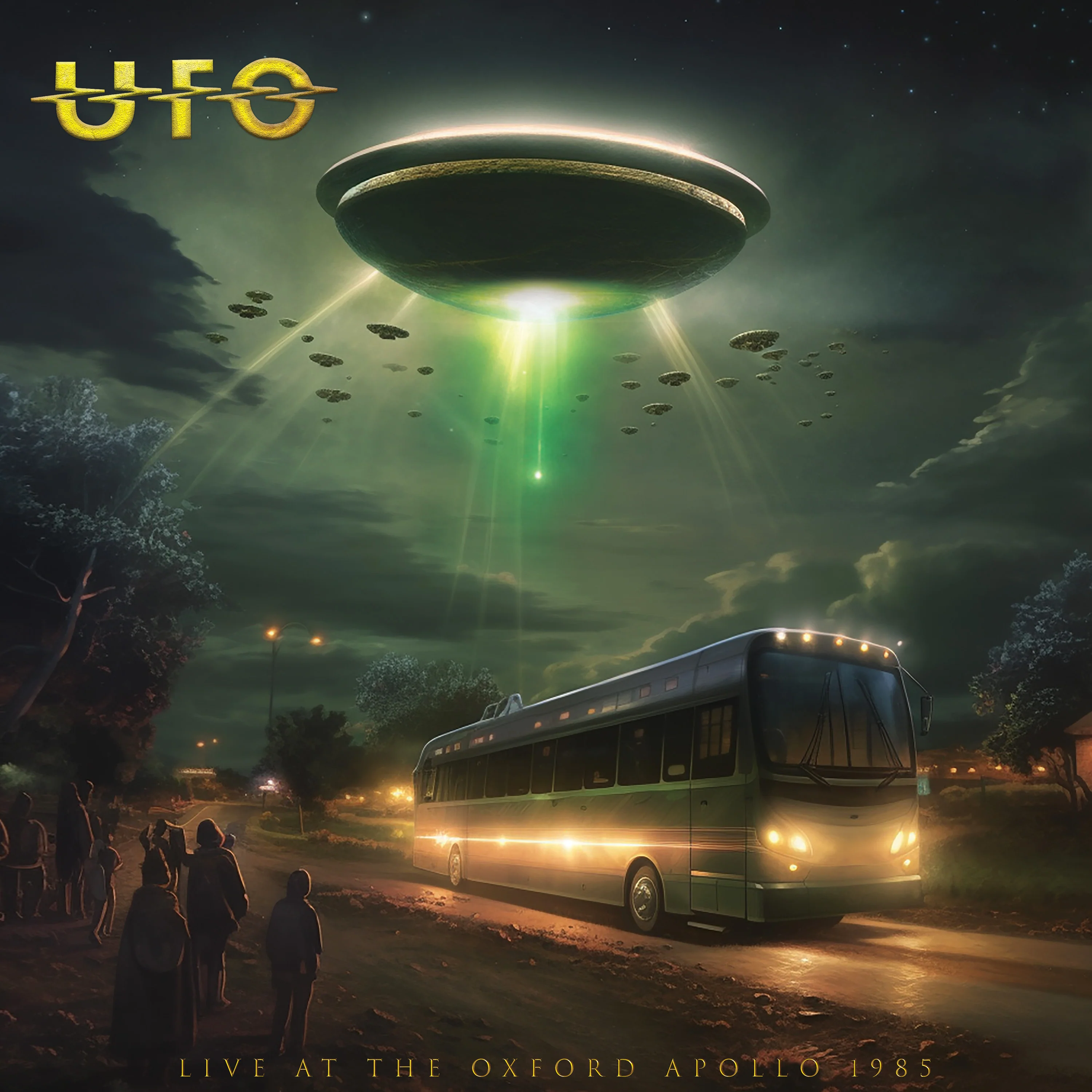UFO - Live At The Oxford Apollo 1985 (Green Vinyl) - Image 3