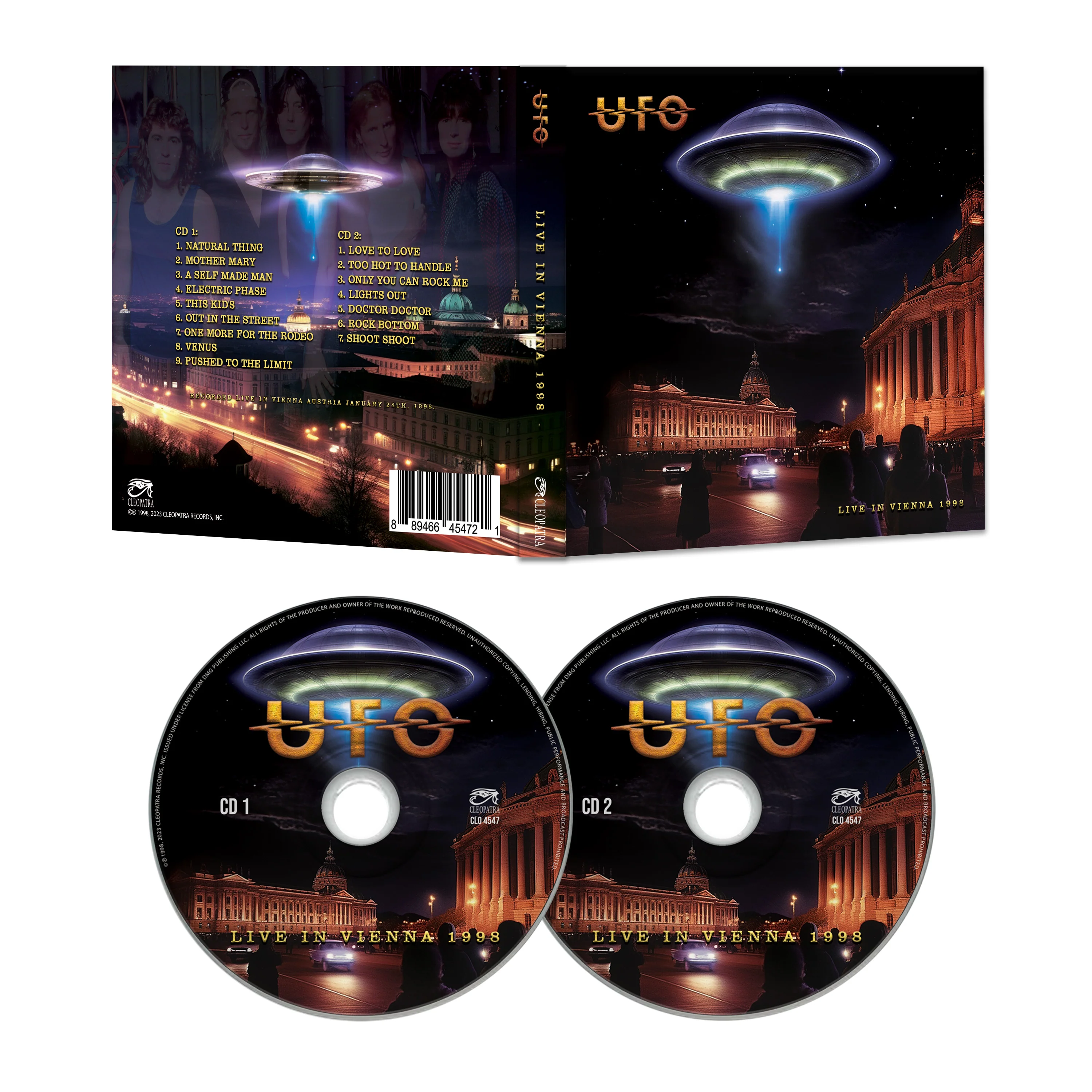 UFO - Live in Vienna 1998 (2 CD) - Image 2