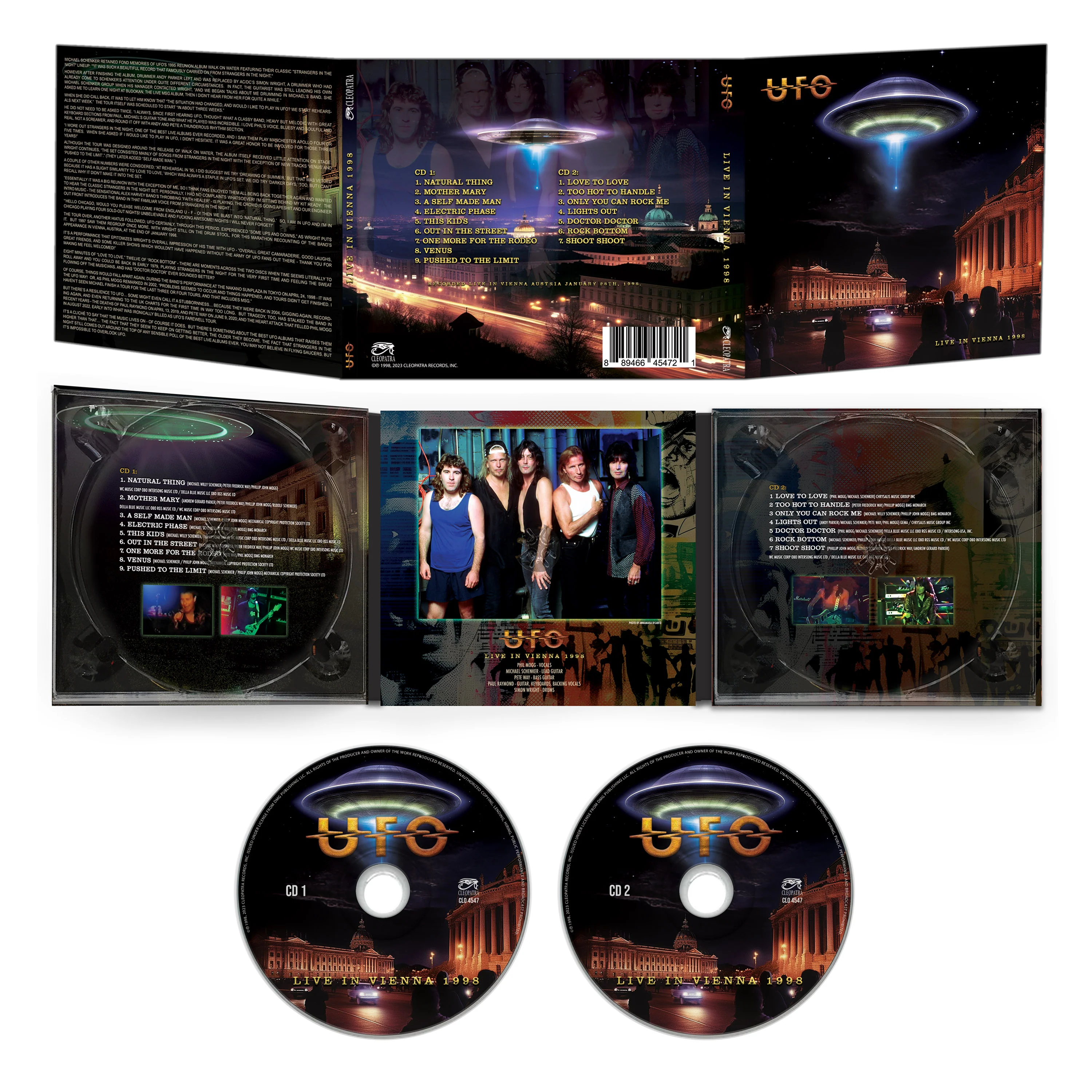 UFO - Live in Vienna 1998 (2 CD) - Image 3