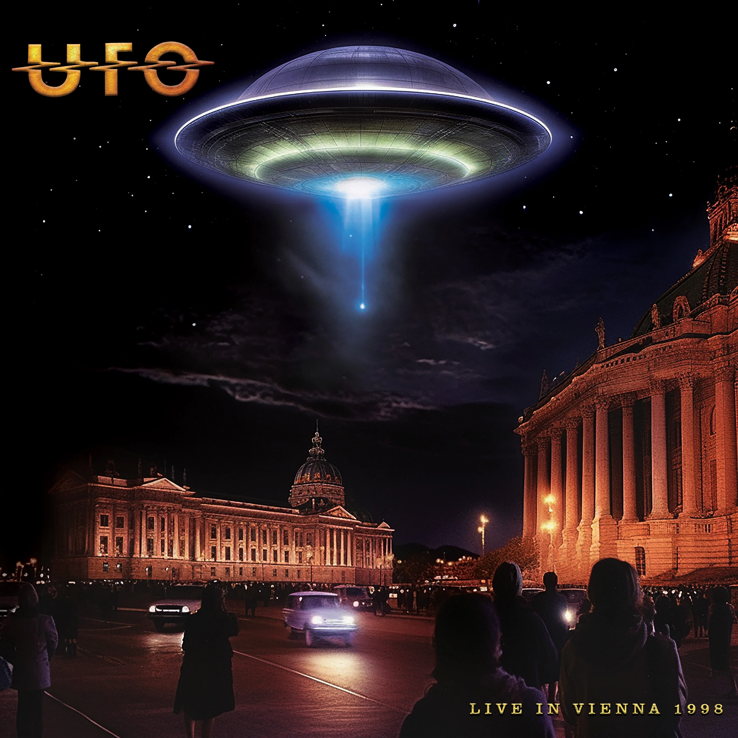 UFO - Live In Vienna 1998 (Blue Double Vinyl) - Image 3
