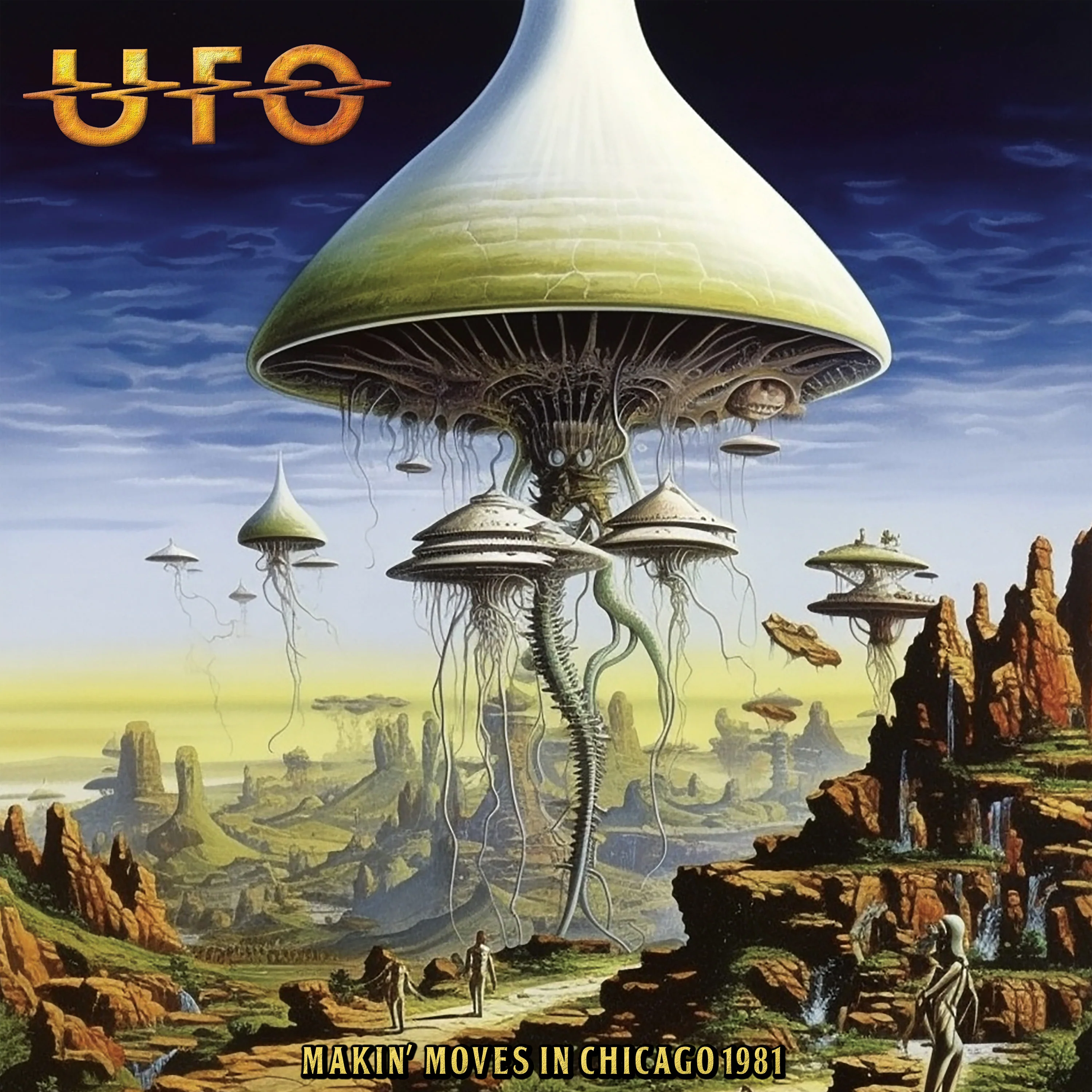 UFO - Makin' Moves In Chicago 1981 (CD) - Image 3