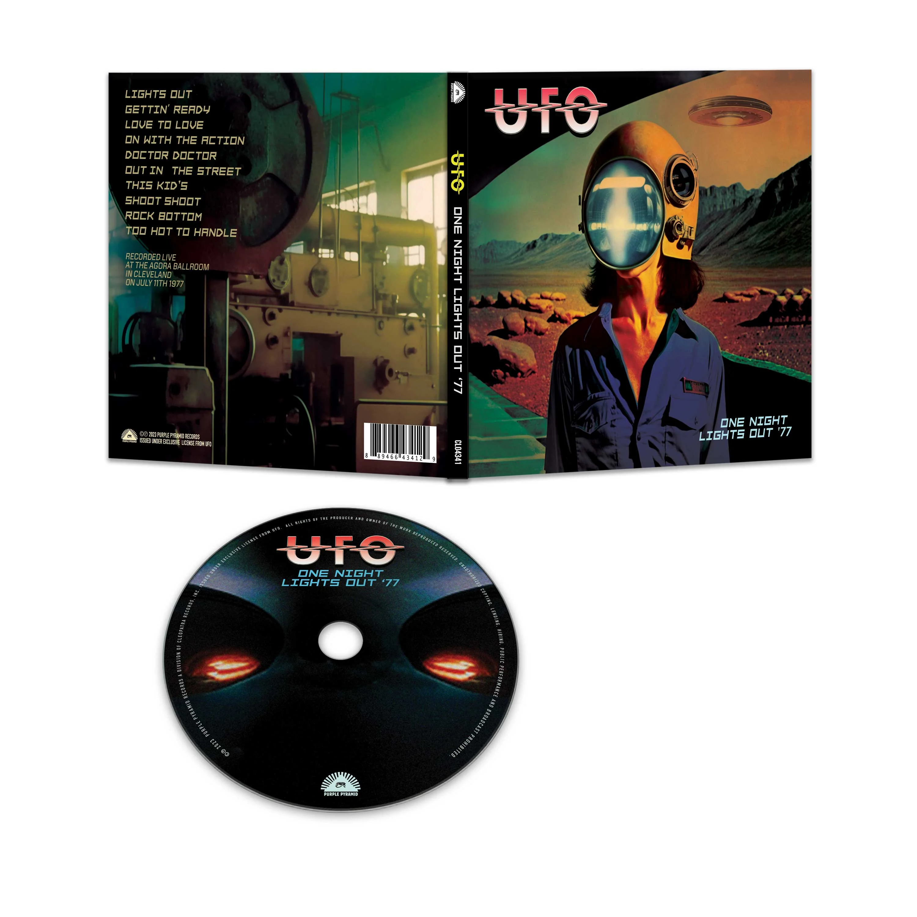 UFO - One Night Lights Out '77 (CD) - Image 2