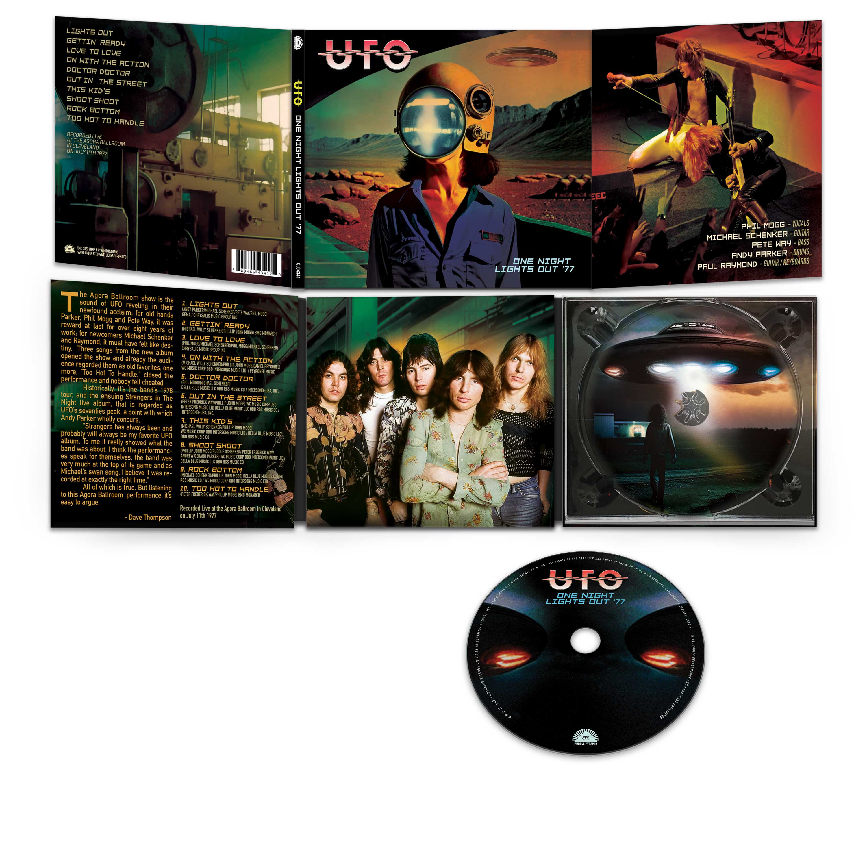 UFO - One Night Lights Out '77 (CD) - Image 3