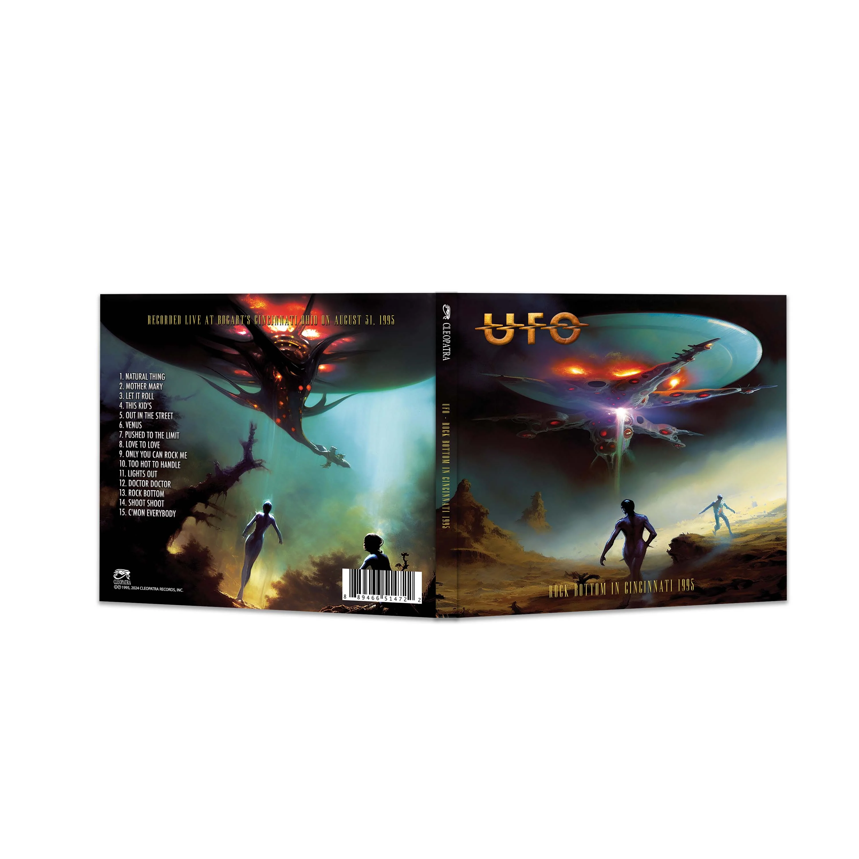 UFO - Rock Bottom In Cincinnati 1995 (CD) - Image 2