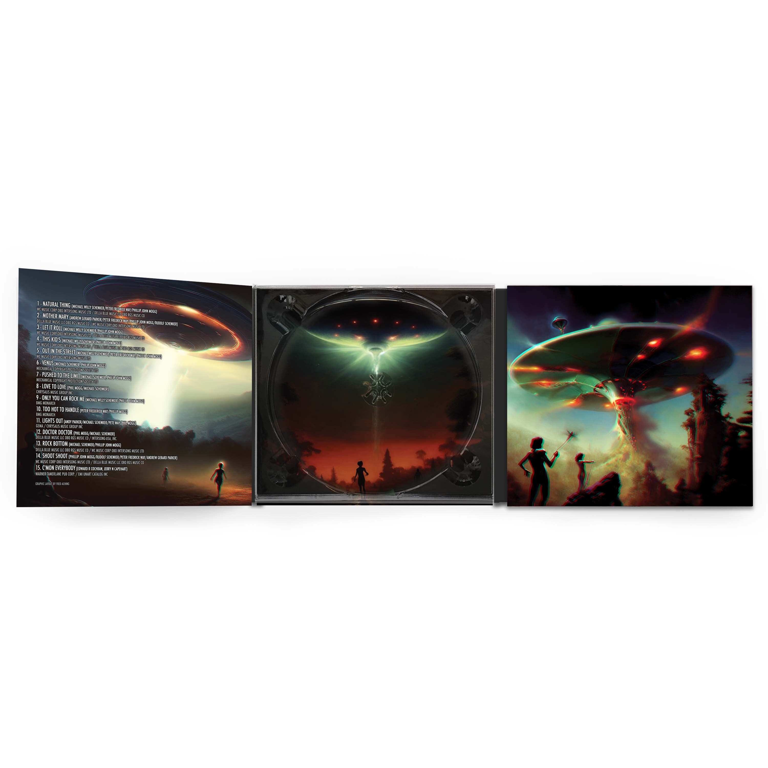 UFO - Rock Bottom In Cincinnati 1995 (CD) - Image 3