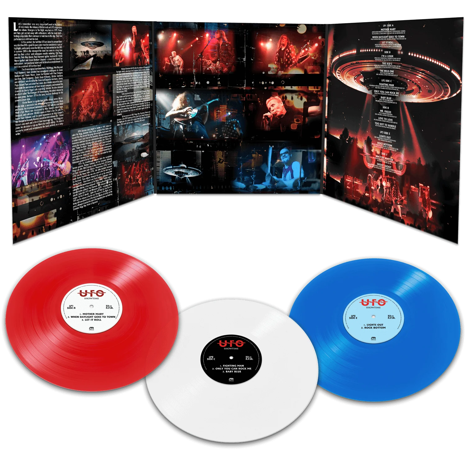 UFO - Showtime (3x - Colored Vinyl) - Image 4