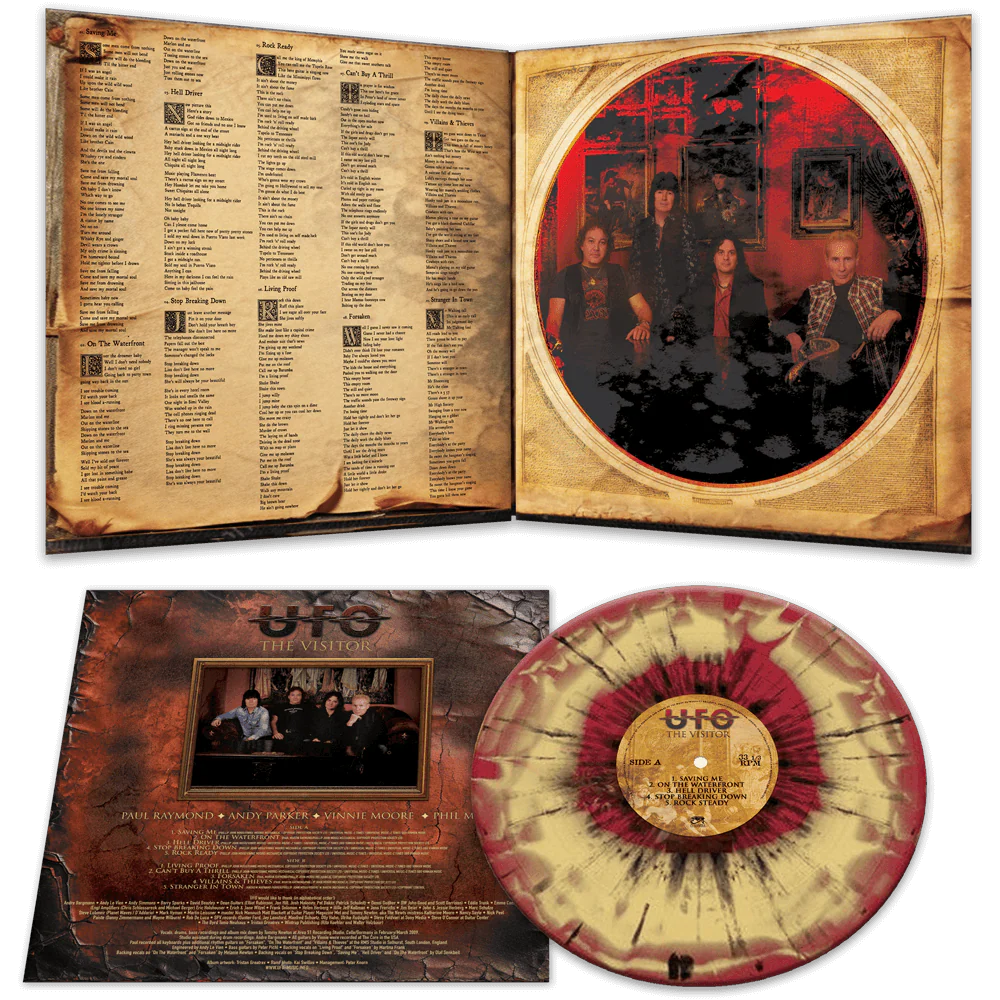 UFO - The Visitor (Haze with Splatter Vinyl LP) - Image 3