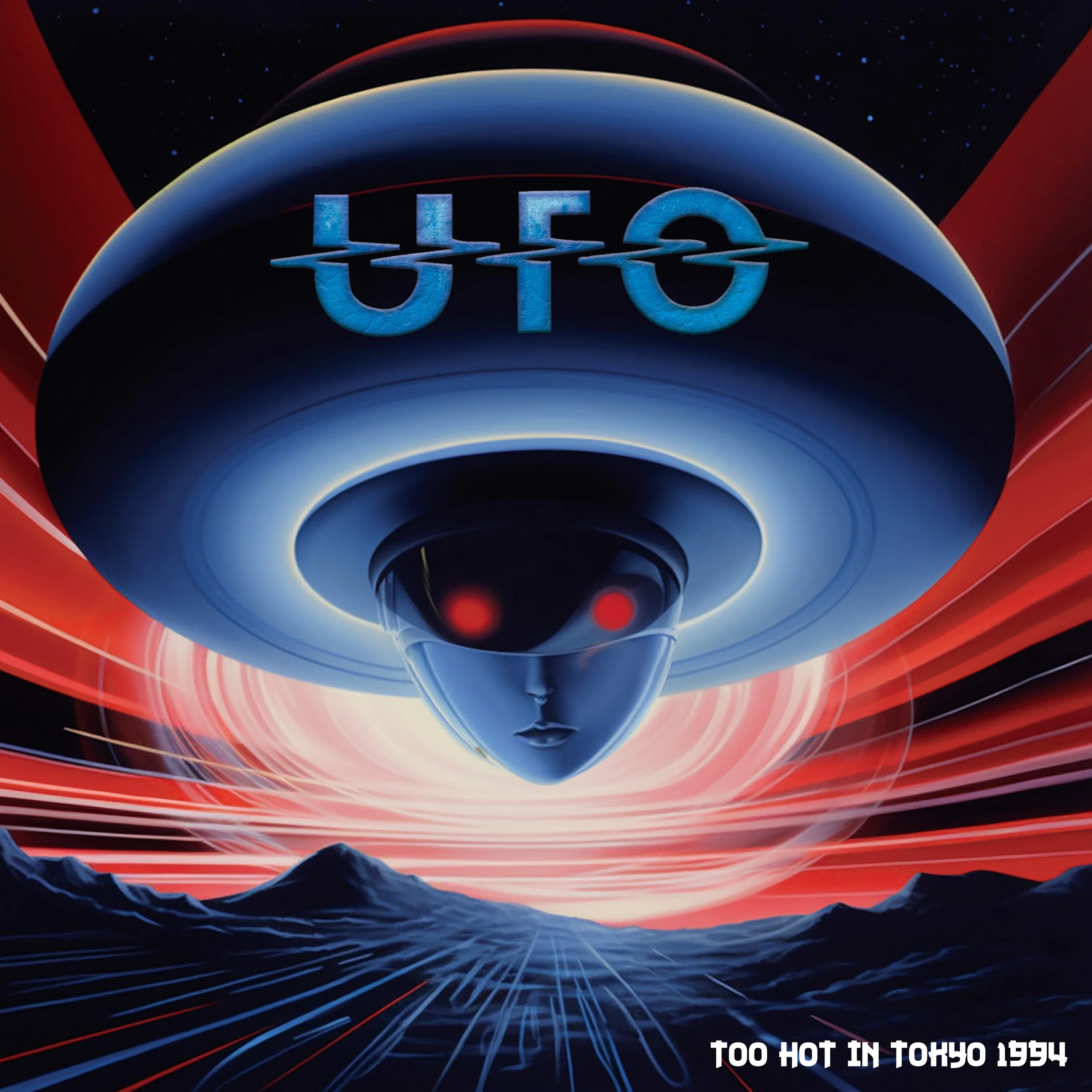 UFO - Too Hot In Tokyo 1994 (Blue Double Vinyl) - Image 3