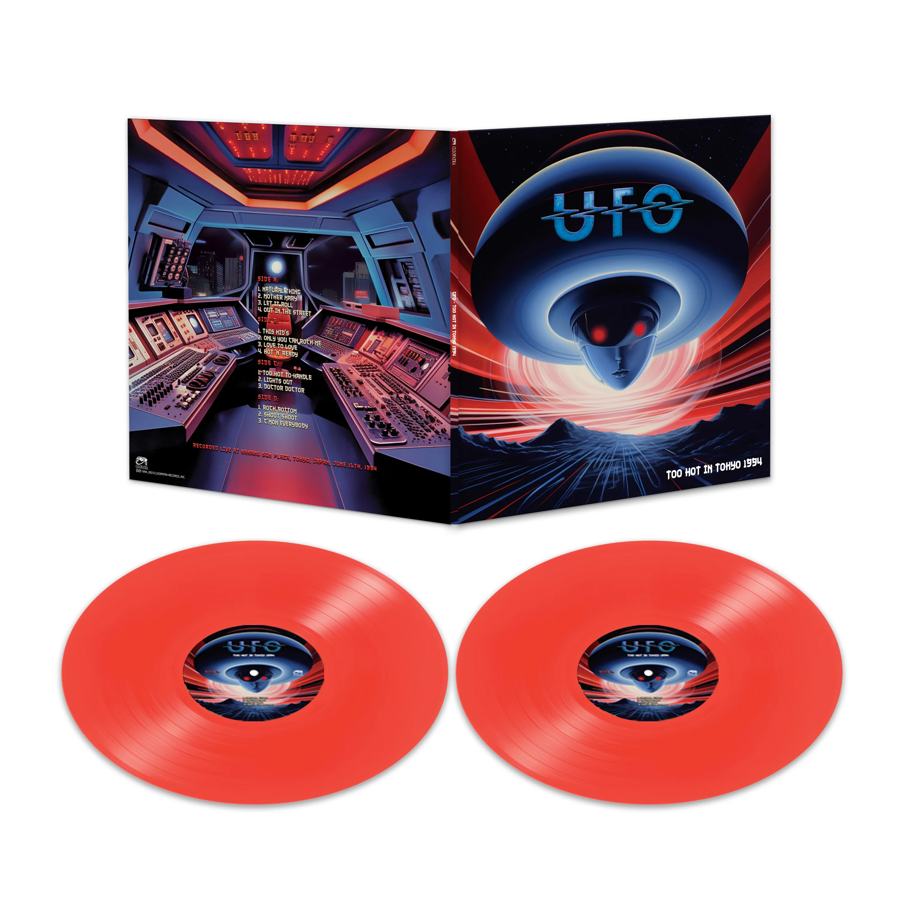 UFO - Too Hot In Tokyo 1994 (Red Double Vinyl) - Image 2