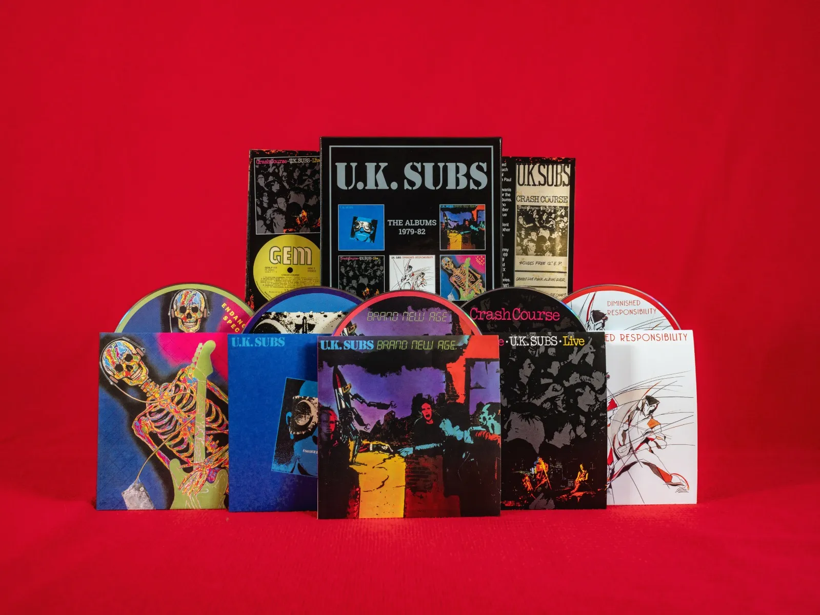 UK Subs – Albums 1979-82 (5CD Clamshell) - Image 2