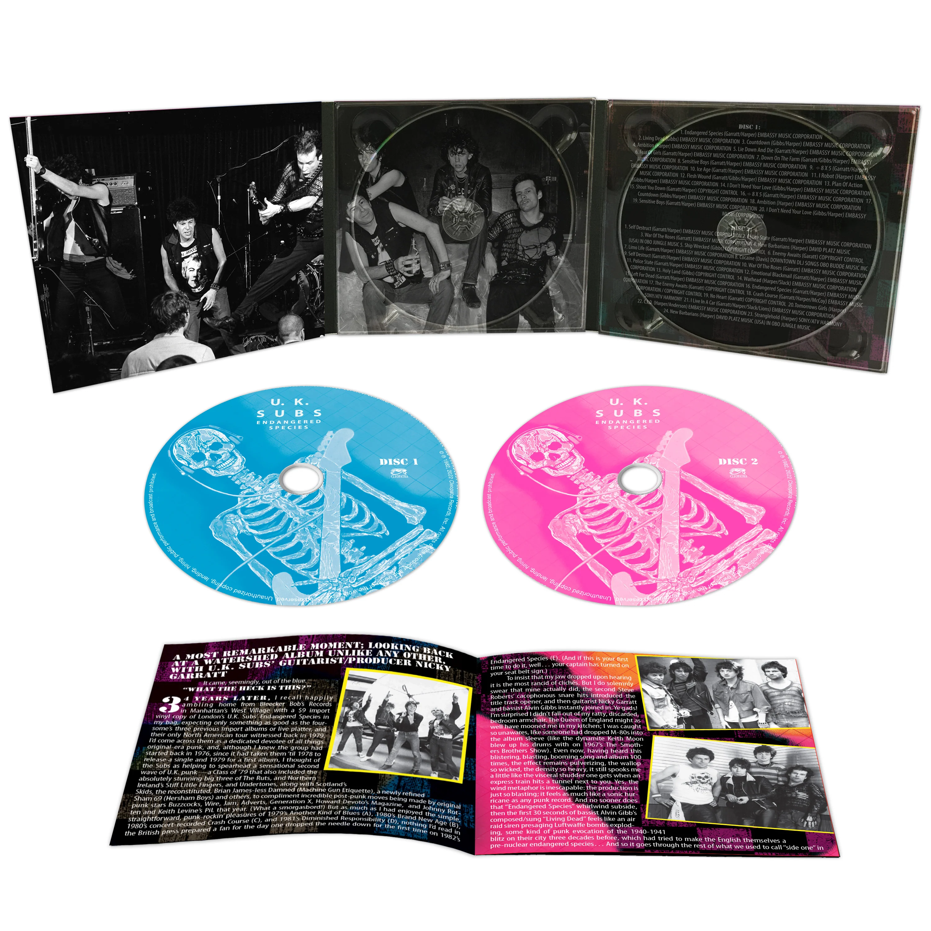 UK Subs - Endangered Species (2 CD Digipak) - Image 3