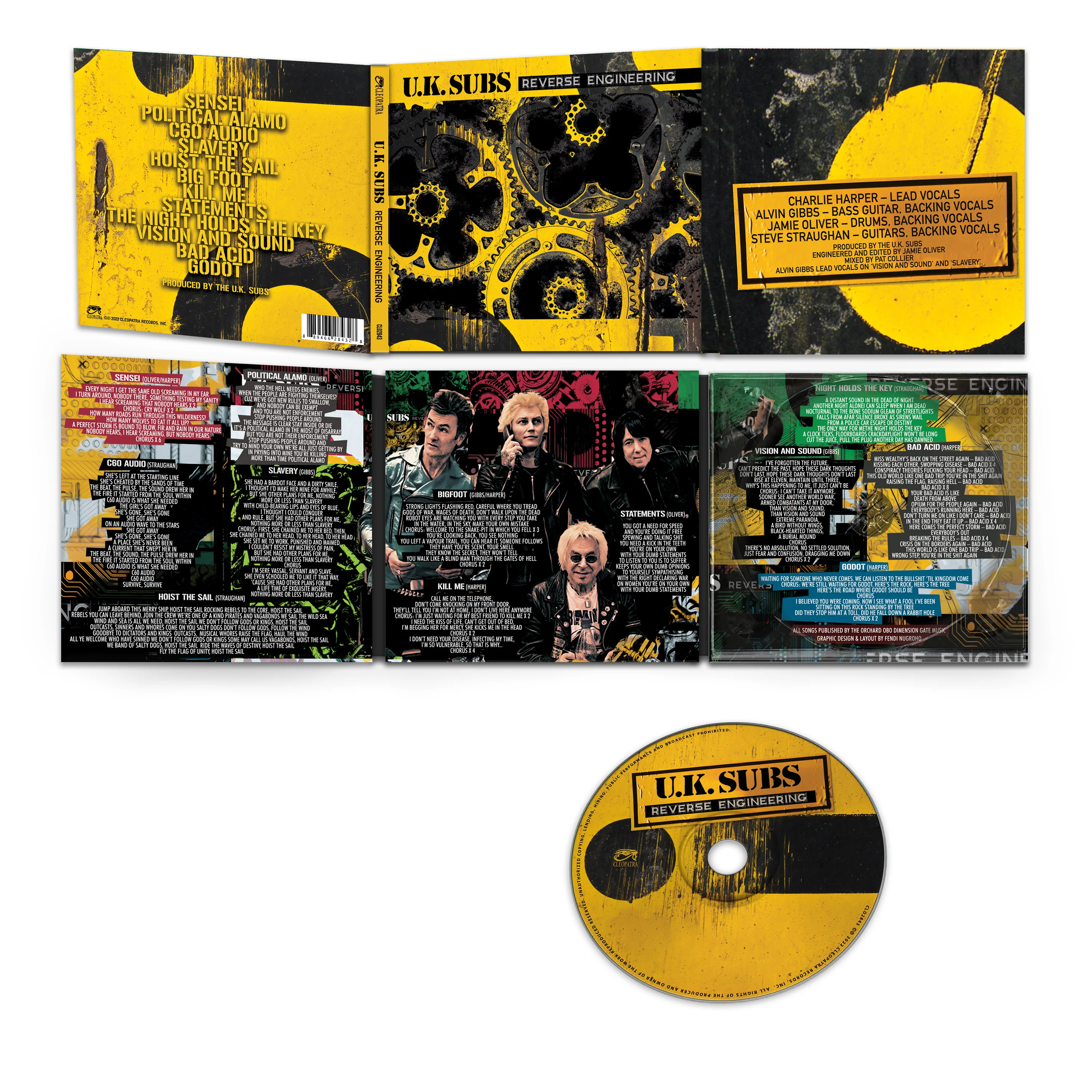 UK Subs - Reverse Engineering (CD) - Image 3