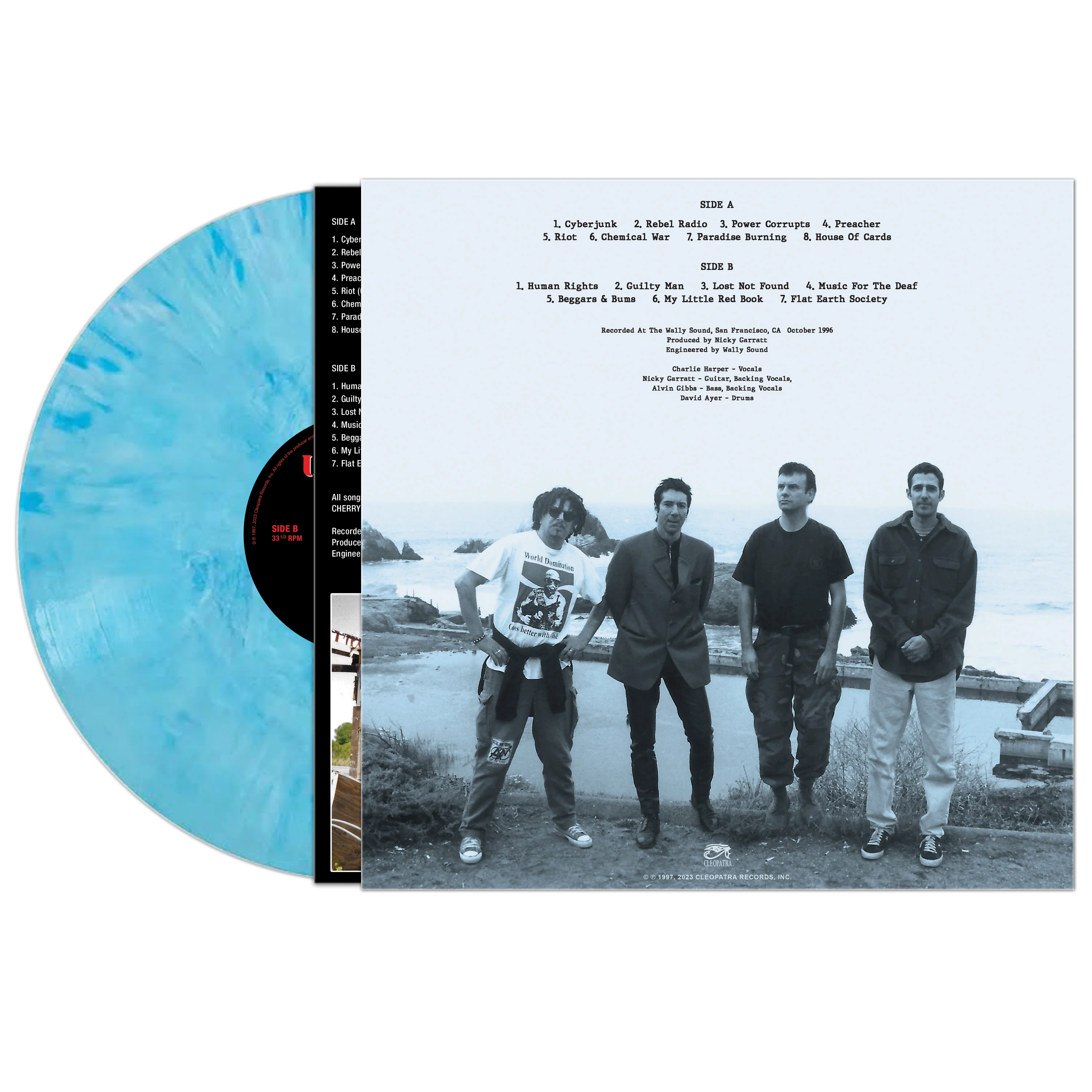 UK Subs - Riot (Blue Marble Vinyl) - Image 2