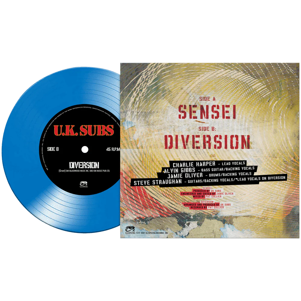 UK Subs - Sensei (Limited Edition 7" Colored Vinyl) - Image 3