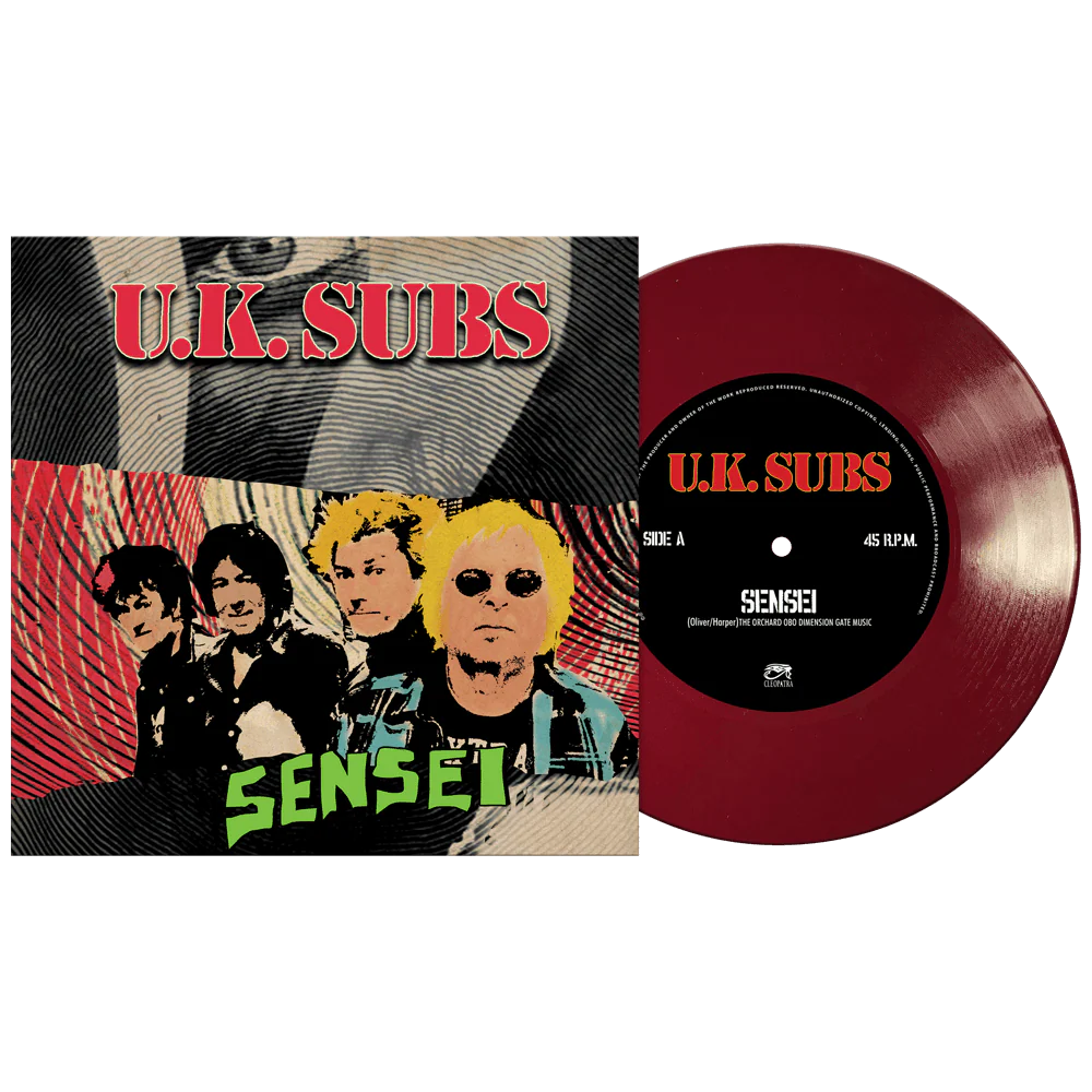 UK Subs - Sensei (Limited Edition 7" Colored Vinyl) - Image 4